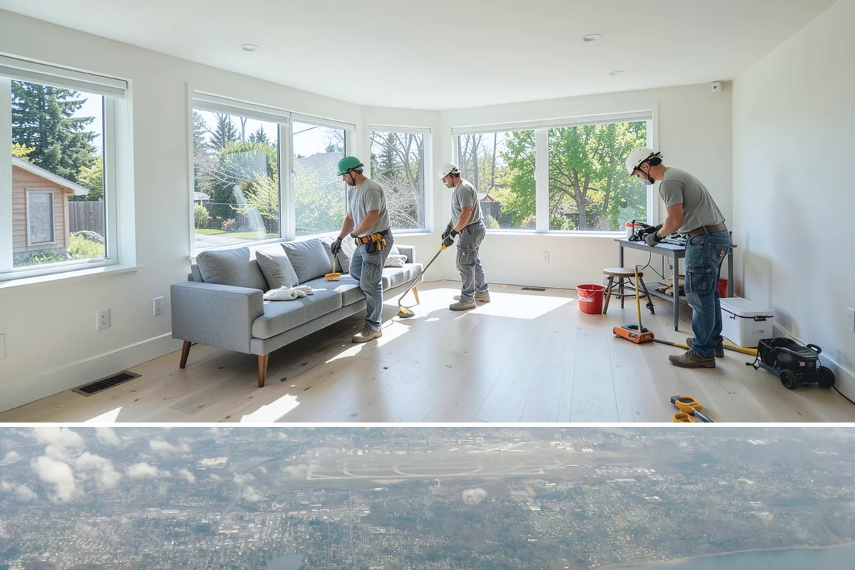 Subway Tile Installation in Burien, King County, WA - As an interior finish, subway tiling can be scheduled comfortably in any season.