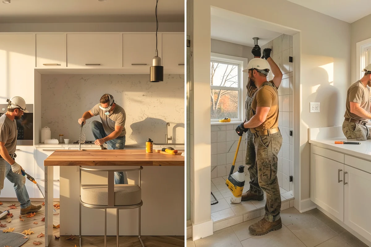 Subway Tile Installation in Carnation, King County, WA - Confirm the chosen bond pattern and starting point