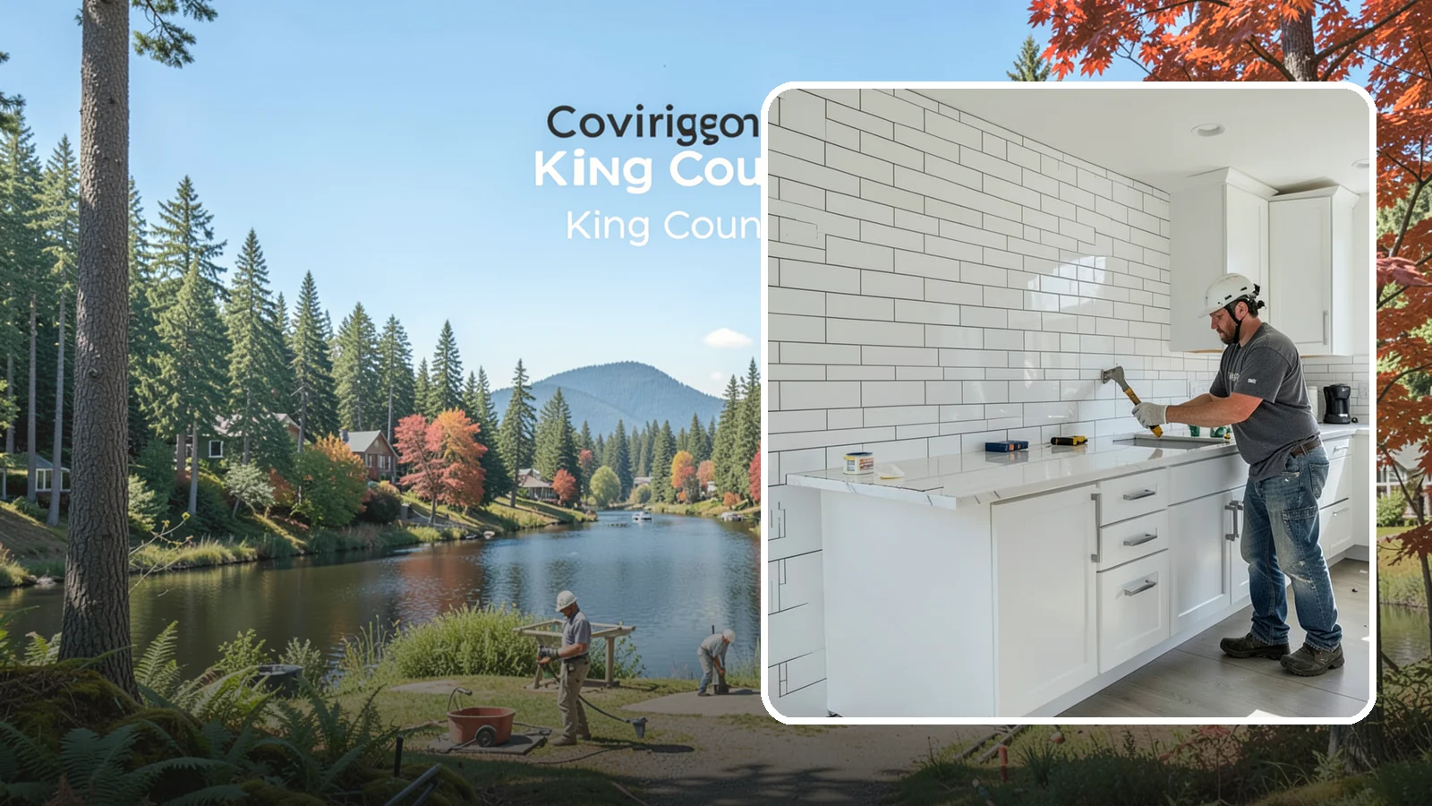Subway Tile Installation in Covington, King County, WA - Classic subway tile installed with crisp lines for kitchens, baths, and beyond.