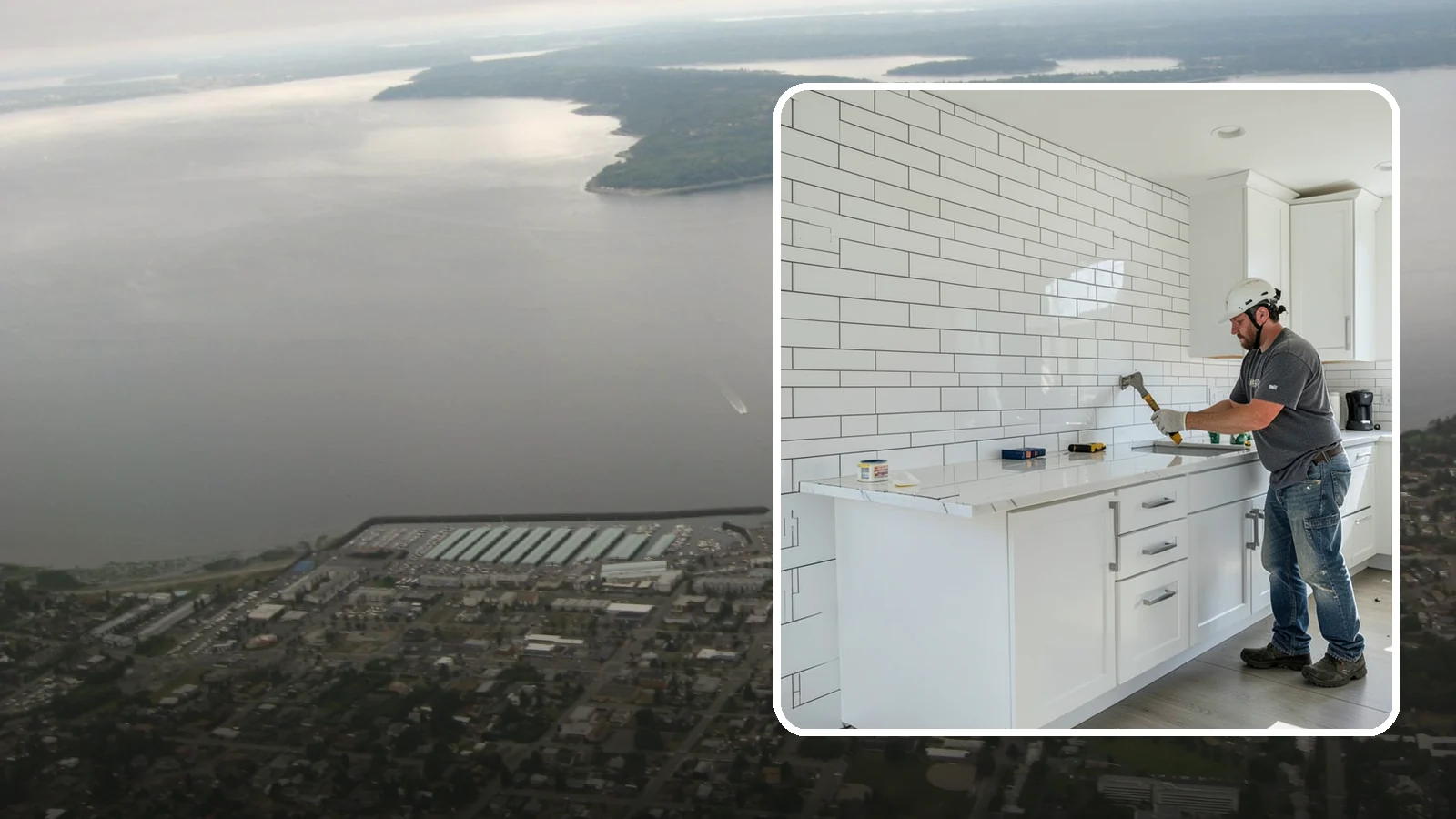 Subway Tile Installation in Des Moines, King County, WA - Classic subway tile installed with crisp lines for kitchens, baths, and beyond.