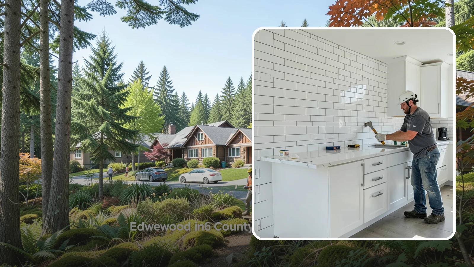 Subway Tile Installation in Edgewood, Pierce County, WA - Classic subway tile installed with crisp lines for kitchens, baths, and beyond.