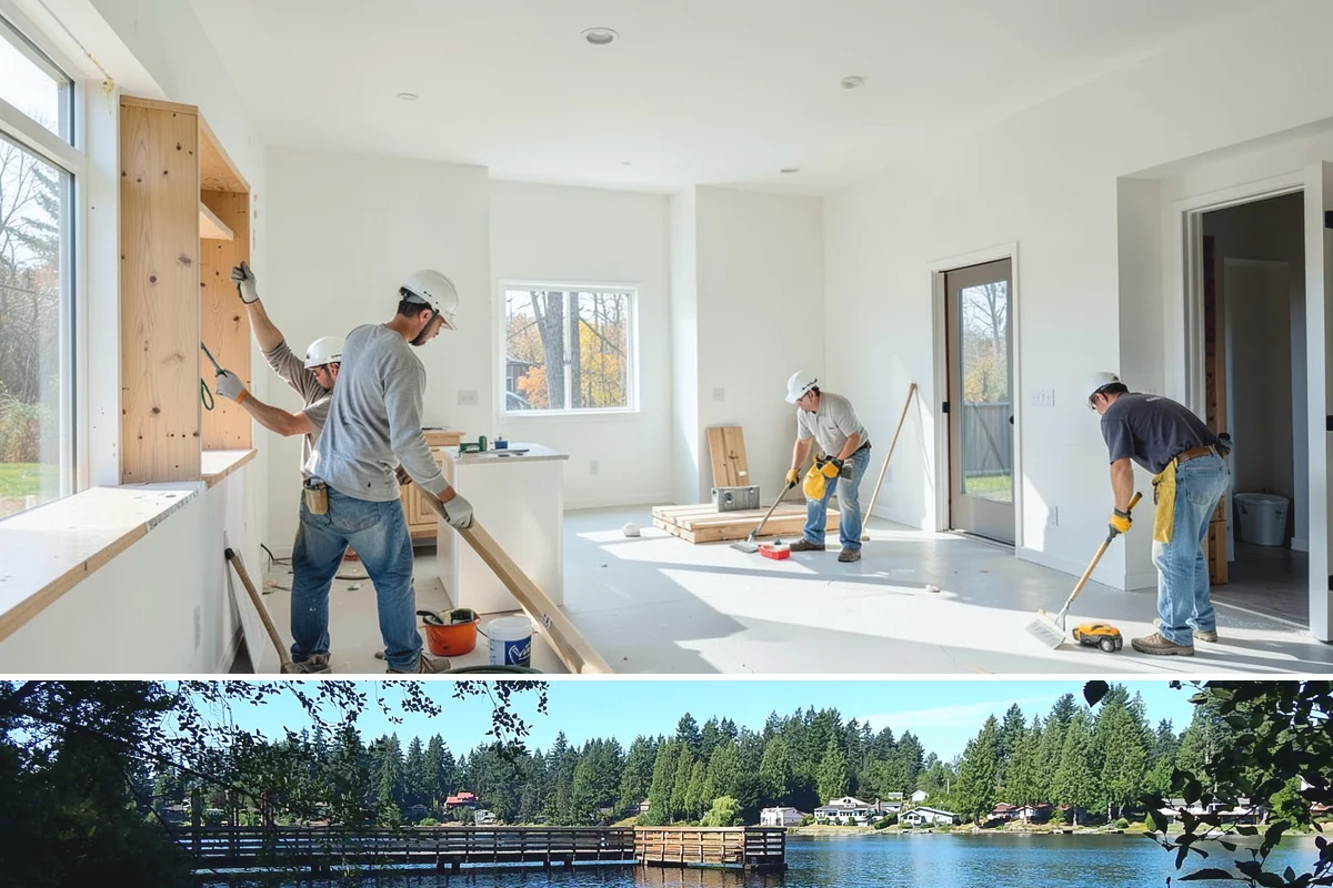 Subway Tile Installation in Federal Way, King County, WA - As an interior finish, subway tiling can be scheduled comfortably in any season.