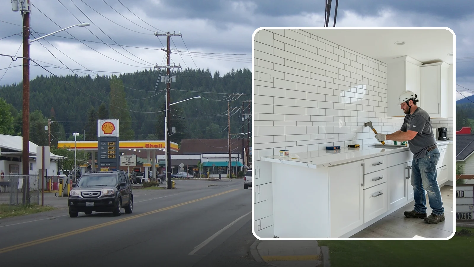 Subway Tile Installation in Granite Falls, Snohomish County, WA - Classic subway tile installed with crisp lines for kitchens, baths, and beyond.