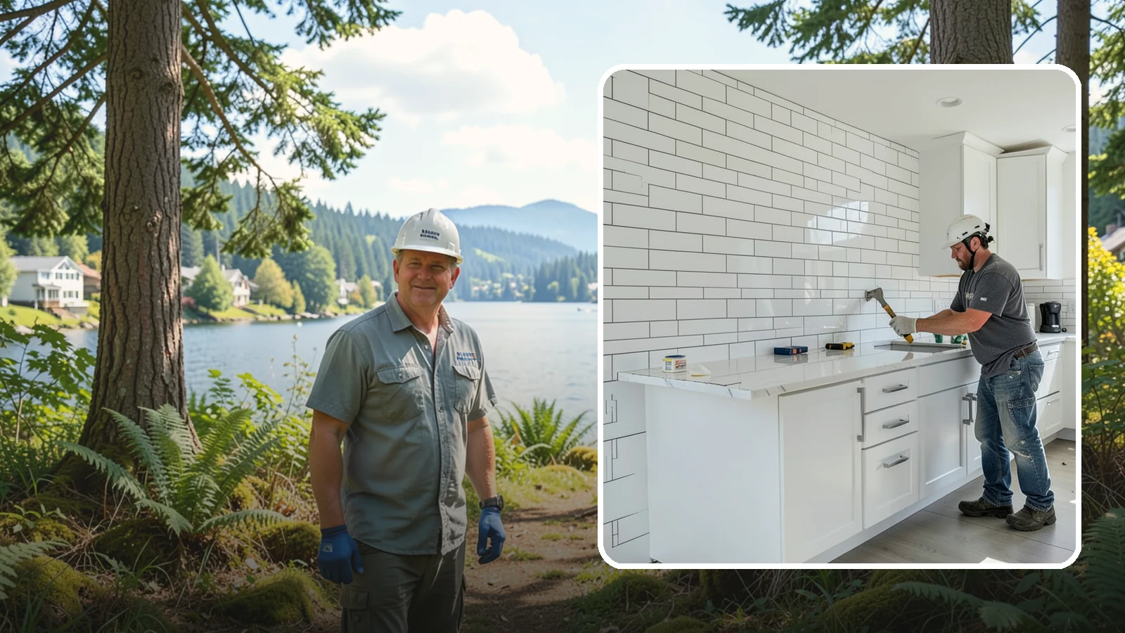 Subway Tile Installation in Milton, King County, WA - Classic subway tile installed with crisp lines for kitchens, baths, and beyond.