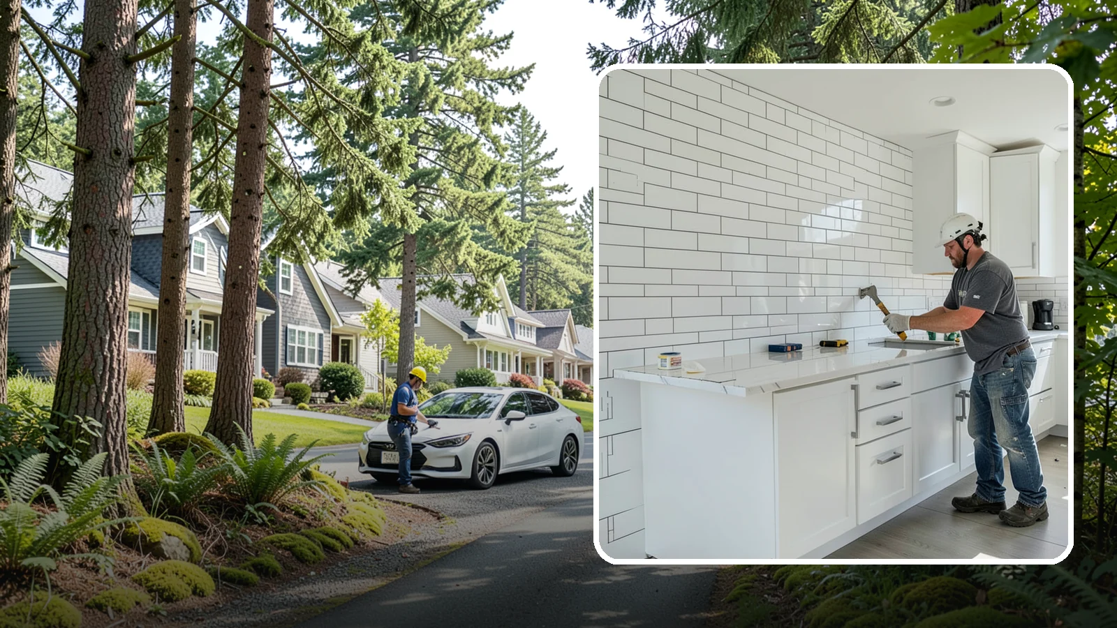Subway Tile Installation in Normandy Park, King County, WA - Classic subway tile installed with crisp lines for kitchens, baths, and beyond.
