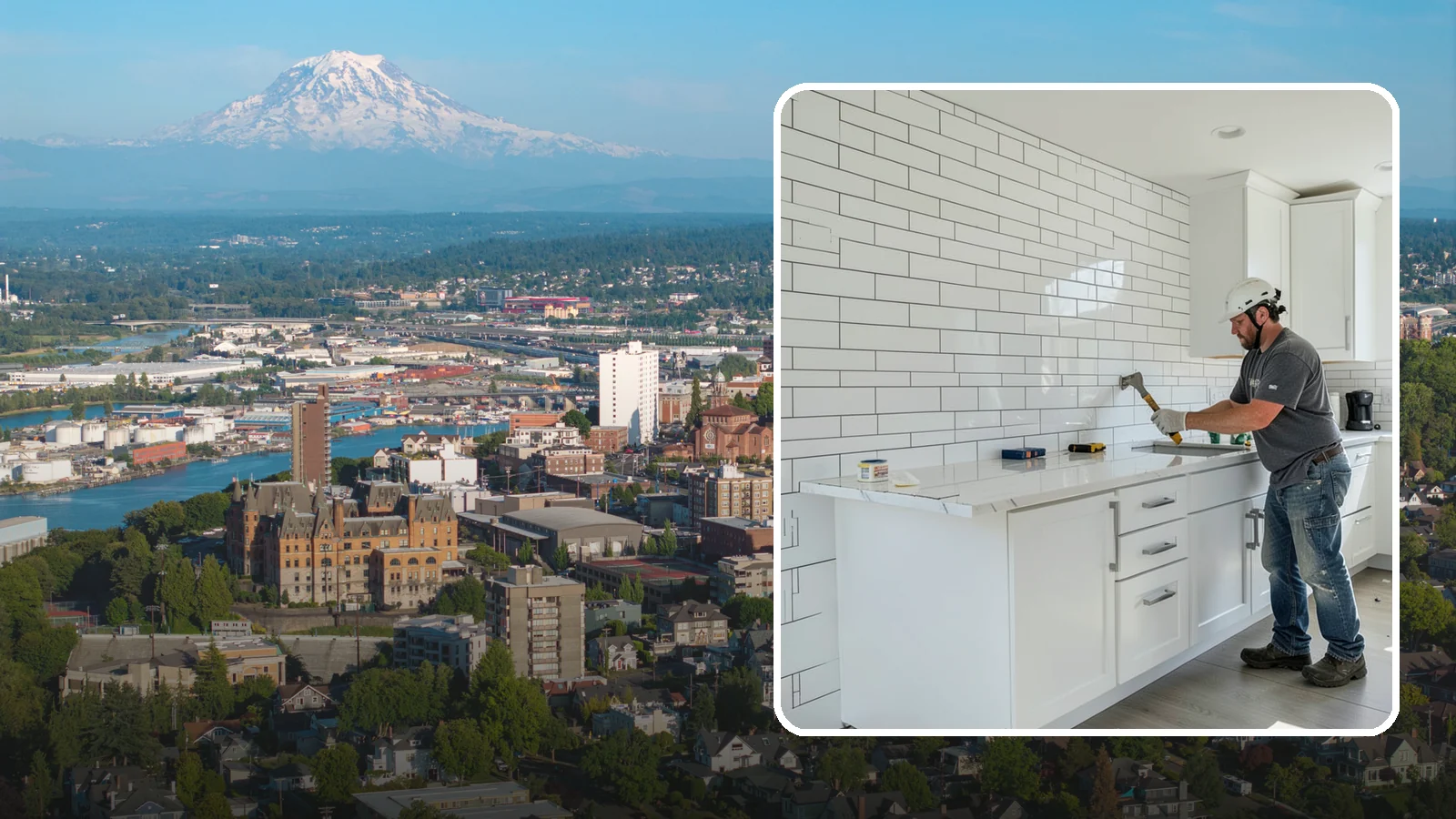 Subway Tile Installation in Tacoma, Pierce County, WA - Classic subway tile installed with crisp lines for kitchens, baths, and beyond.