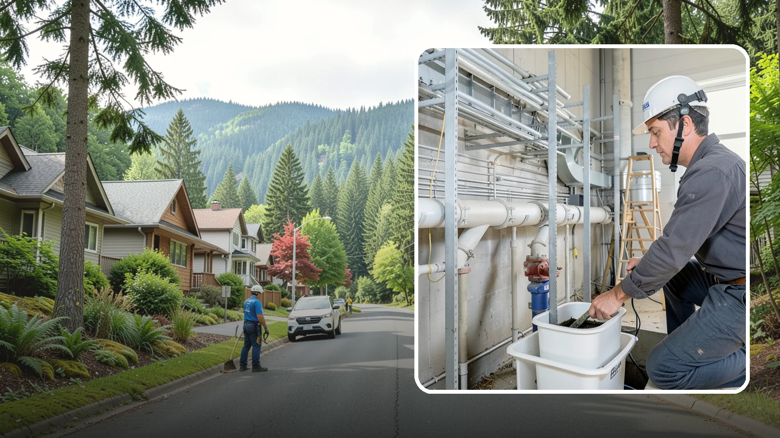Sump Pump Installation in Darrington, Snohomish County, WA - We install sump pumps and basins to keep basements and crawlspaces dry through the wet Pacific Northwest season.