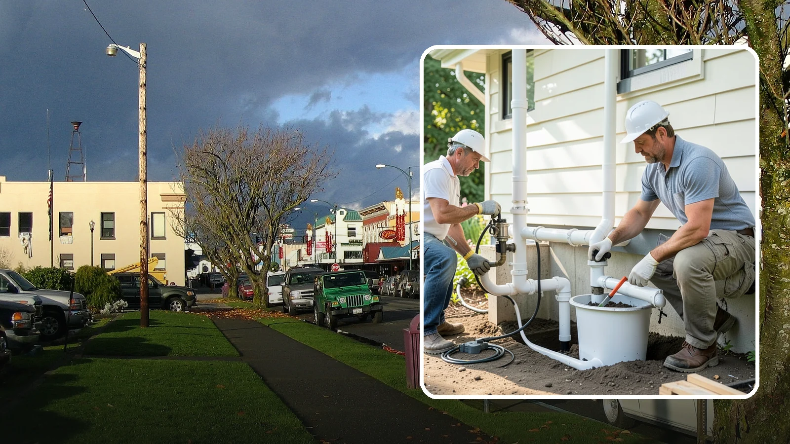 Sump Pump System Installation in Arlington, Snohomish County, WA - Setting up a basin, pump, and discharge line that automatically removes water collecting under or around your foundation.
