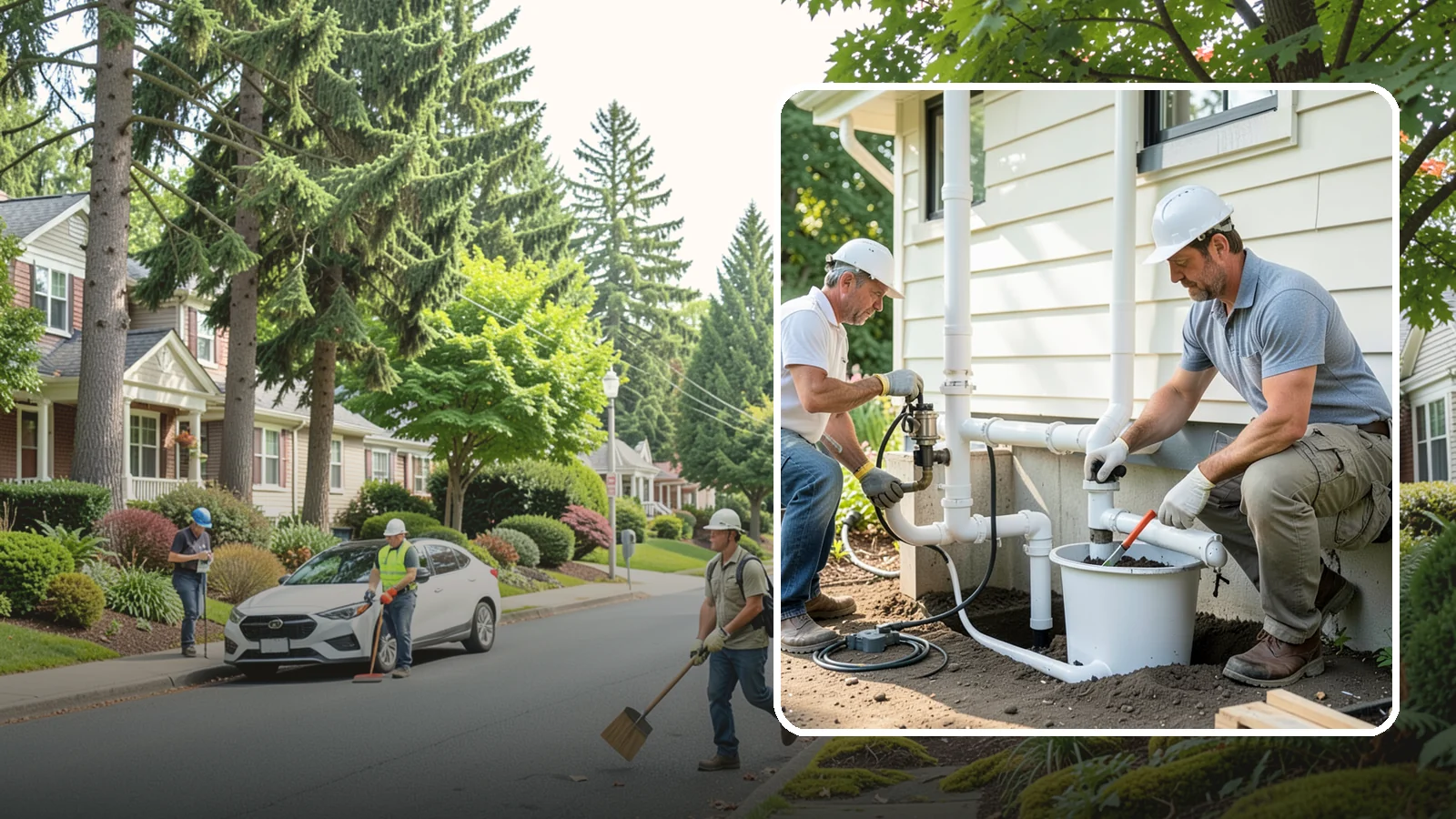 Sump Pump System Installation in Beaux Arts Village, King County, WA - Setting up a basin, pump, and discharge line that automatically removes water collecting under or around your foundation.