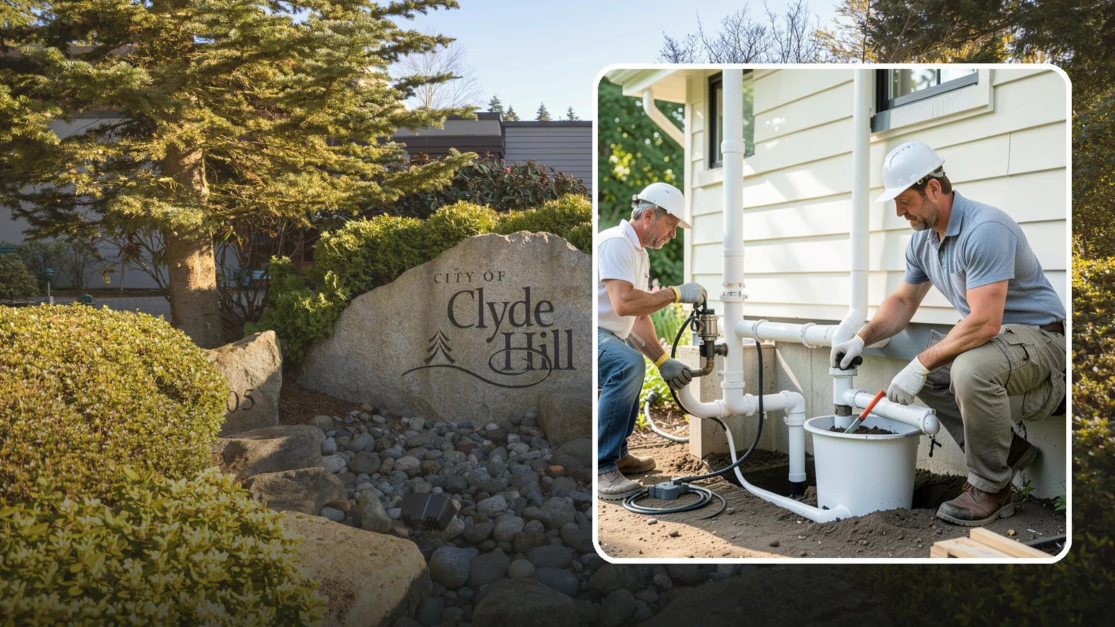 Sump Pump System Installation in Clyde Hill, King County, WA - Setting up a basin, pump, and discharge line that automatically removes water collecting under or around your foundation.