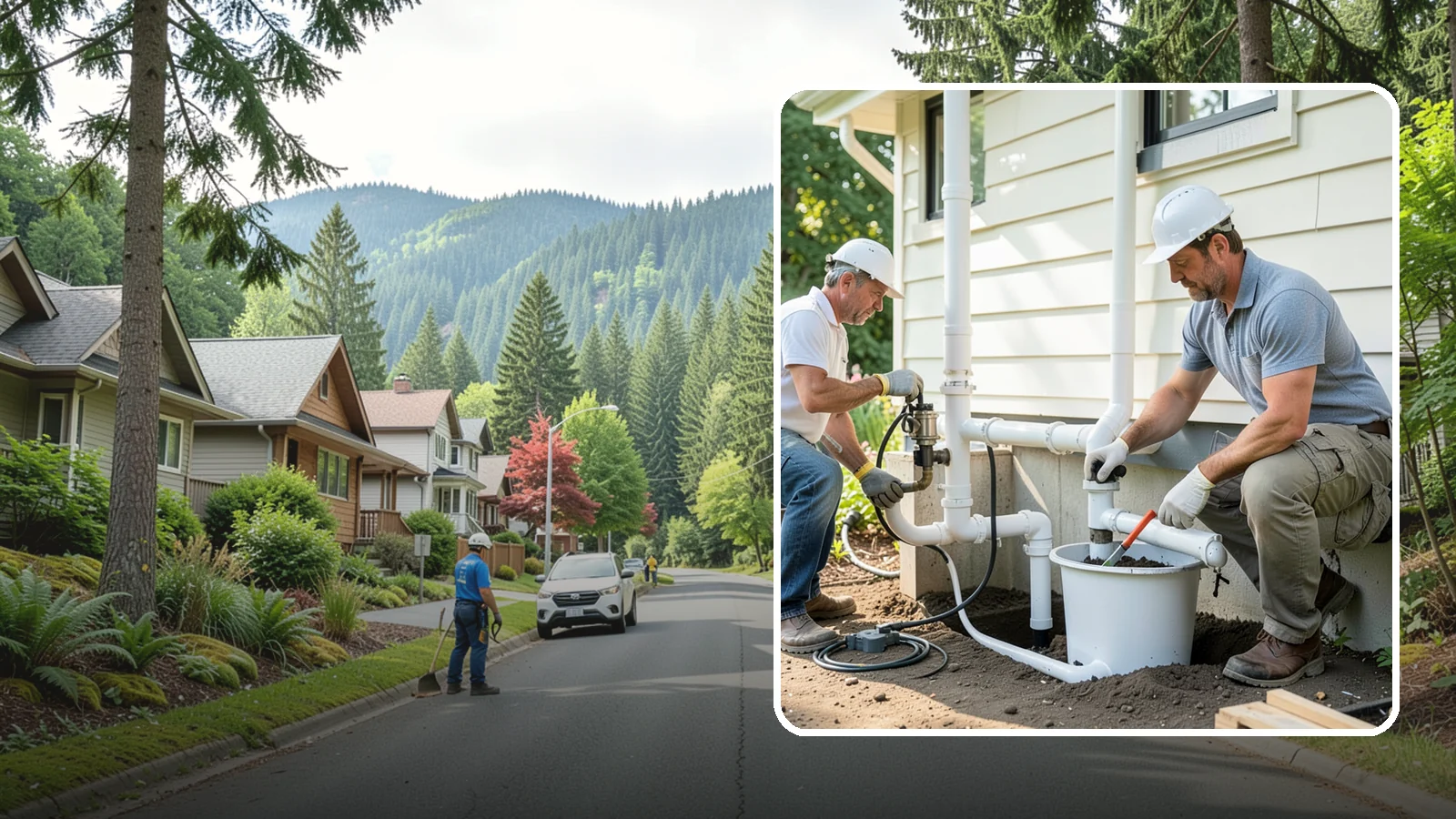 Sump Pump System Installation in Darrington, Snohomish County, WA - Setting up a basin, pump, and discharge line that automatically removes water collecting under or around your foundation.