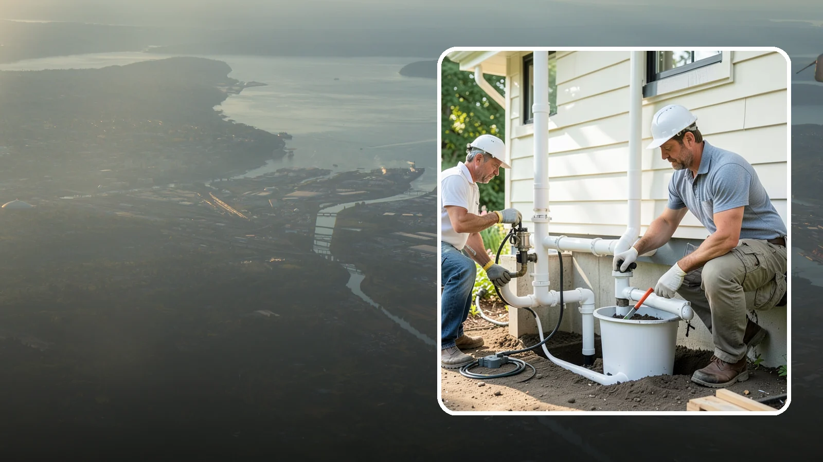 Sump Pump System Installation in Fife, Pierce County, WA - Setting up a basin, pump, and discharge line that automatically removes water collecting under or around your foundation.