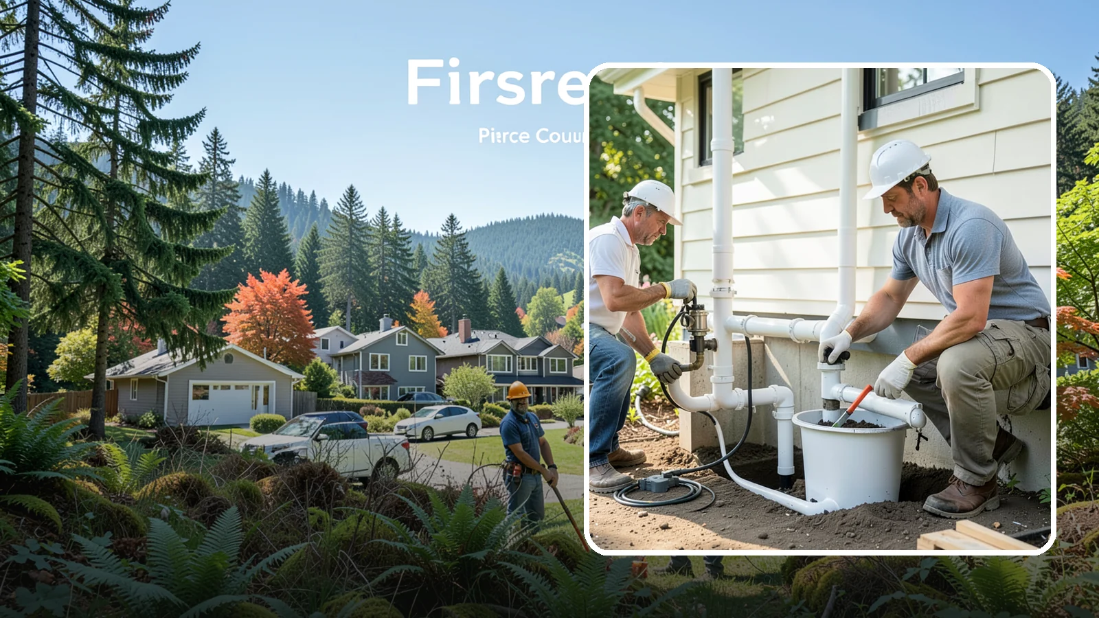Sump Pump System Installation in Fircrest, Pierce County, WA - Setting up a basin, pump, and discharge line that automatically removes water collecting under or around your foundation.