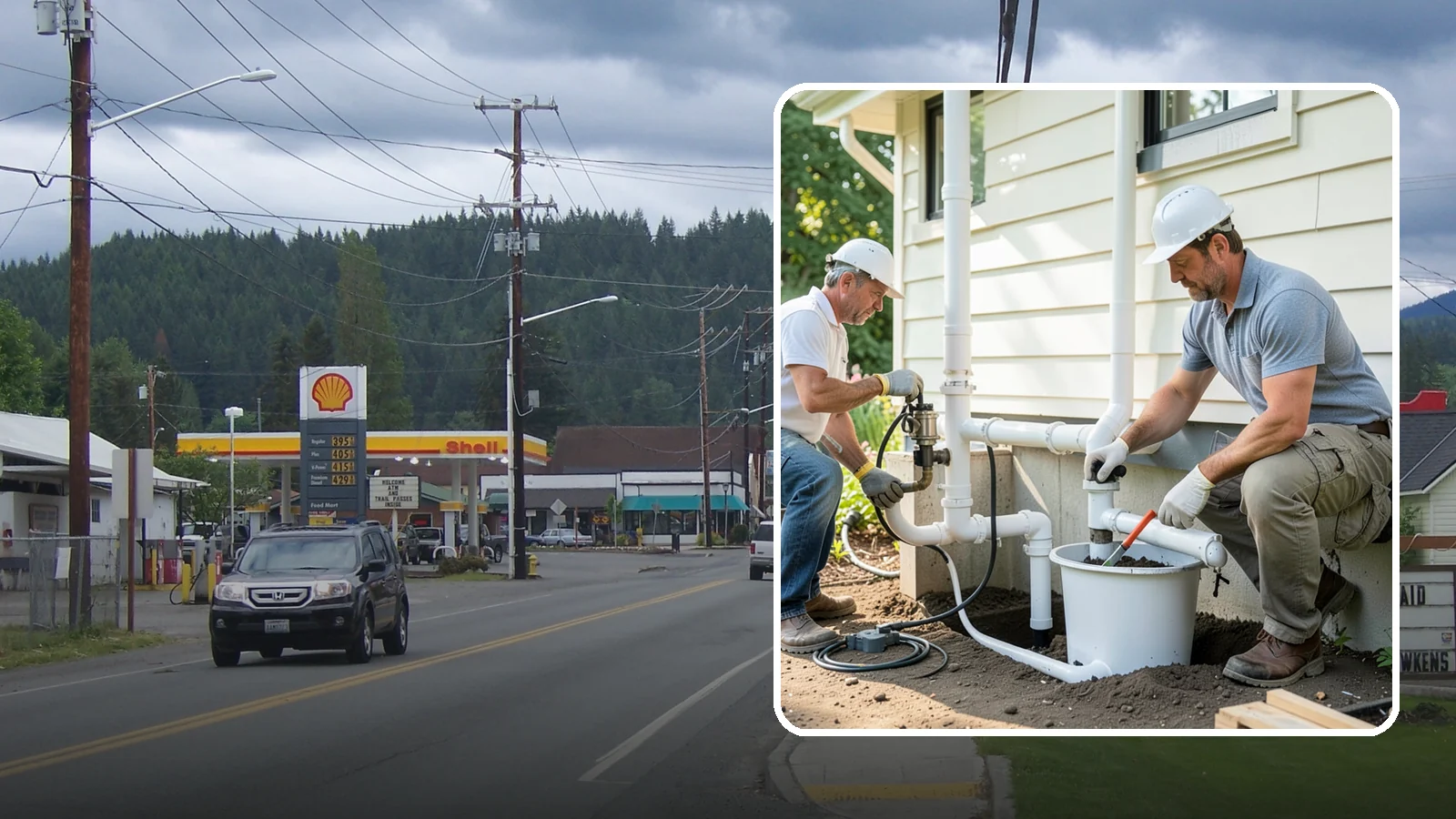 Sump Pump System Installation in Granite Falls, Snohomish County, WA - Setting up a basin, pump, and discharge line that automatically removes water collecting under or around your foundation.