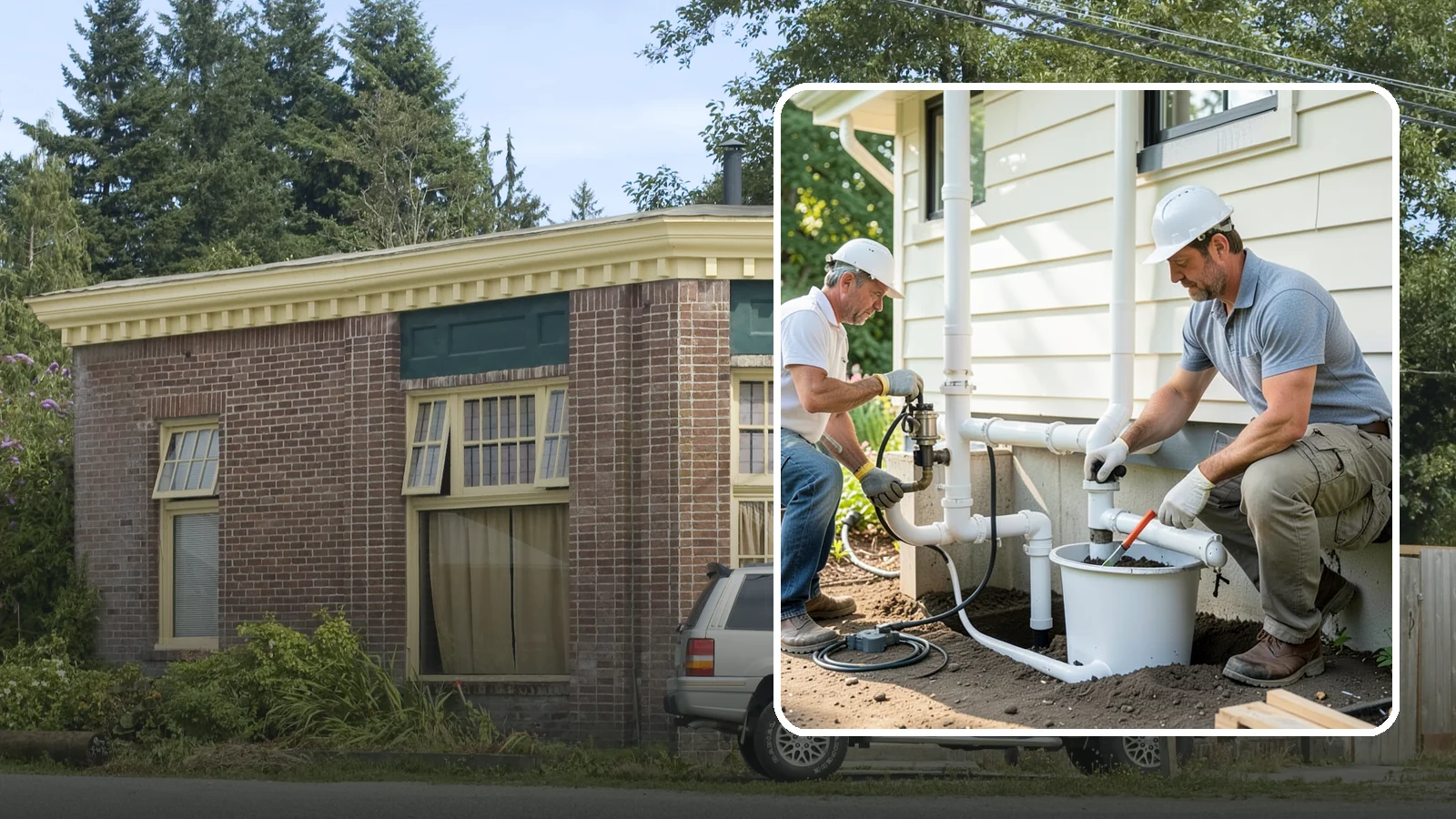 Sump Pump System Installation in Hamilton, Skagit County, WA - Setting up a basin, pump, and discharge line that automatically removes water collecting under or around your foundation.