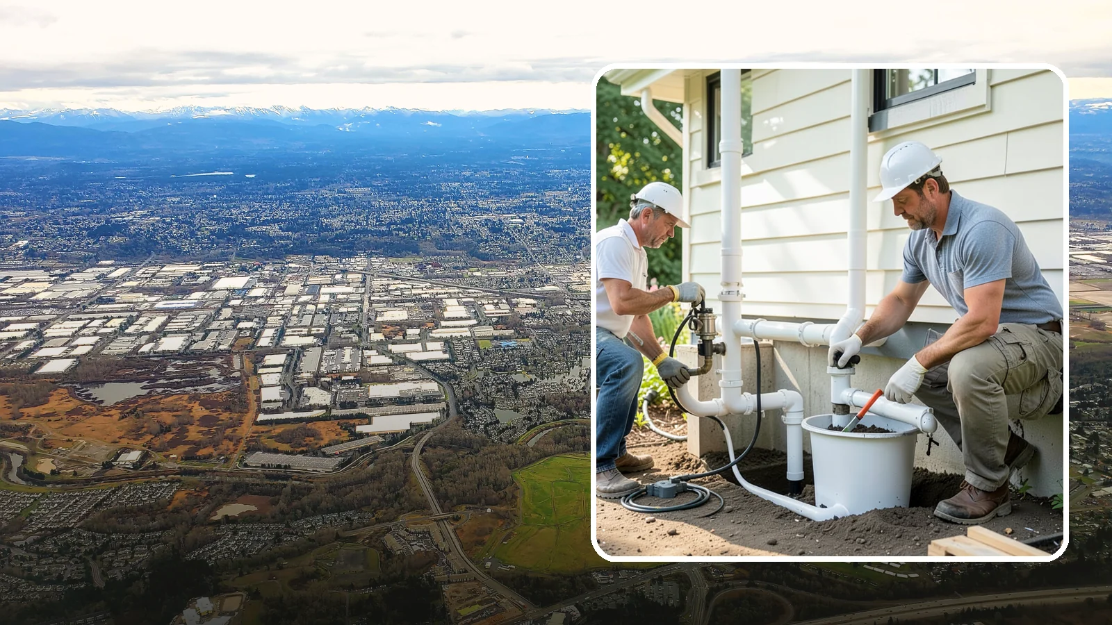 Sump Pump System Installation in Kent, King County, WA - Setting up a basin, pump, and discharge line that automatically removes water collecting under or around your foundation.