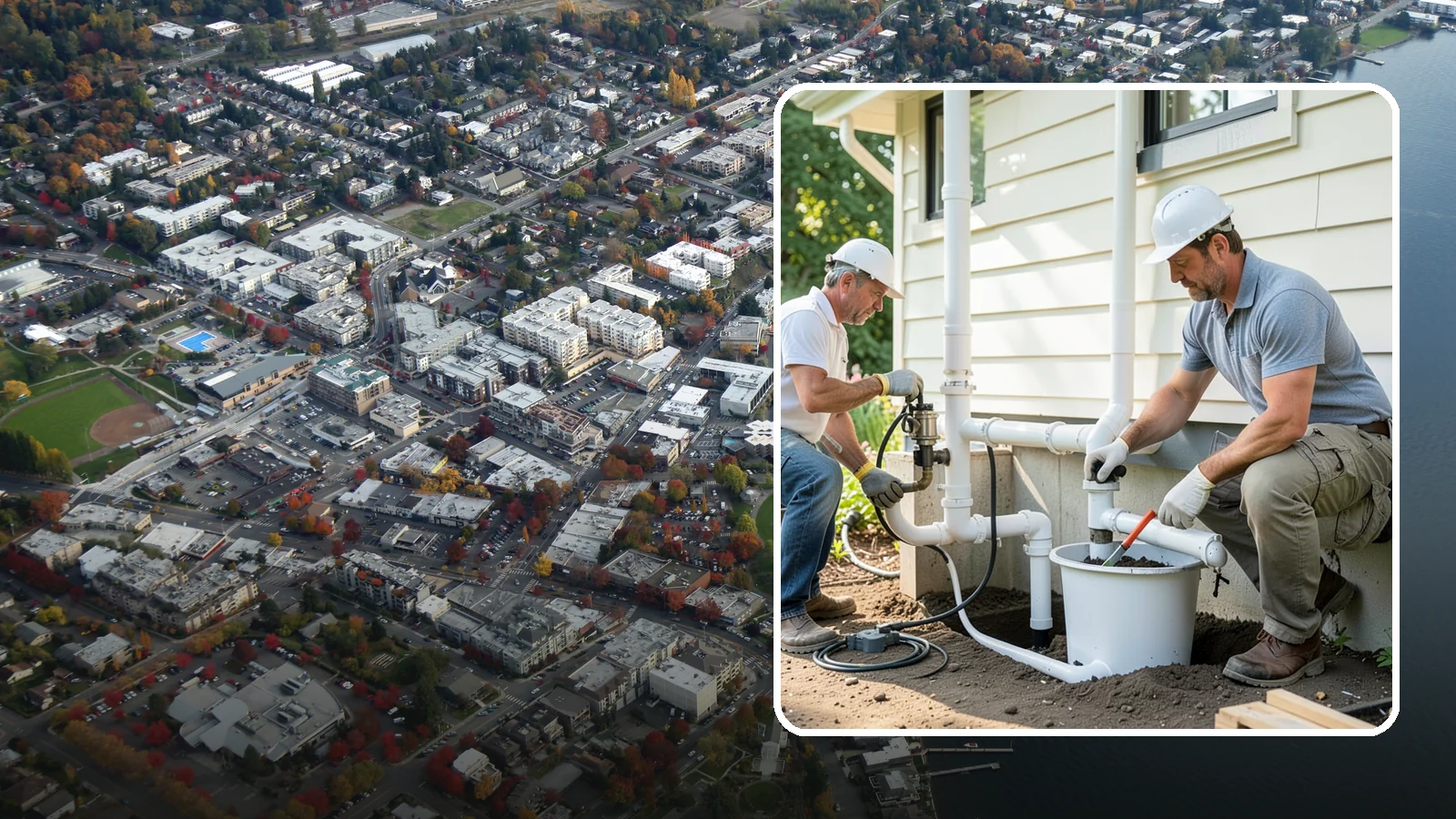 Sump Pump System Installation in Kirkland, King County, WA - Setting up a basin, pump, and discharge line that automatically removes water collecting under or around your foundation.
