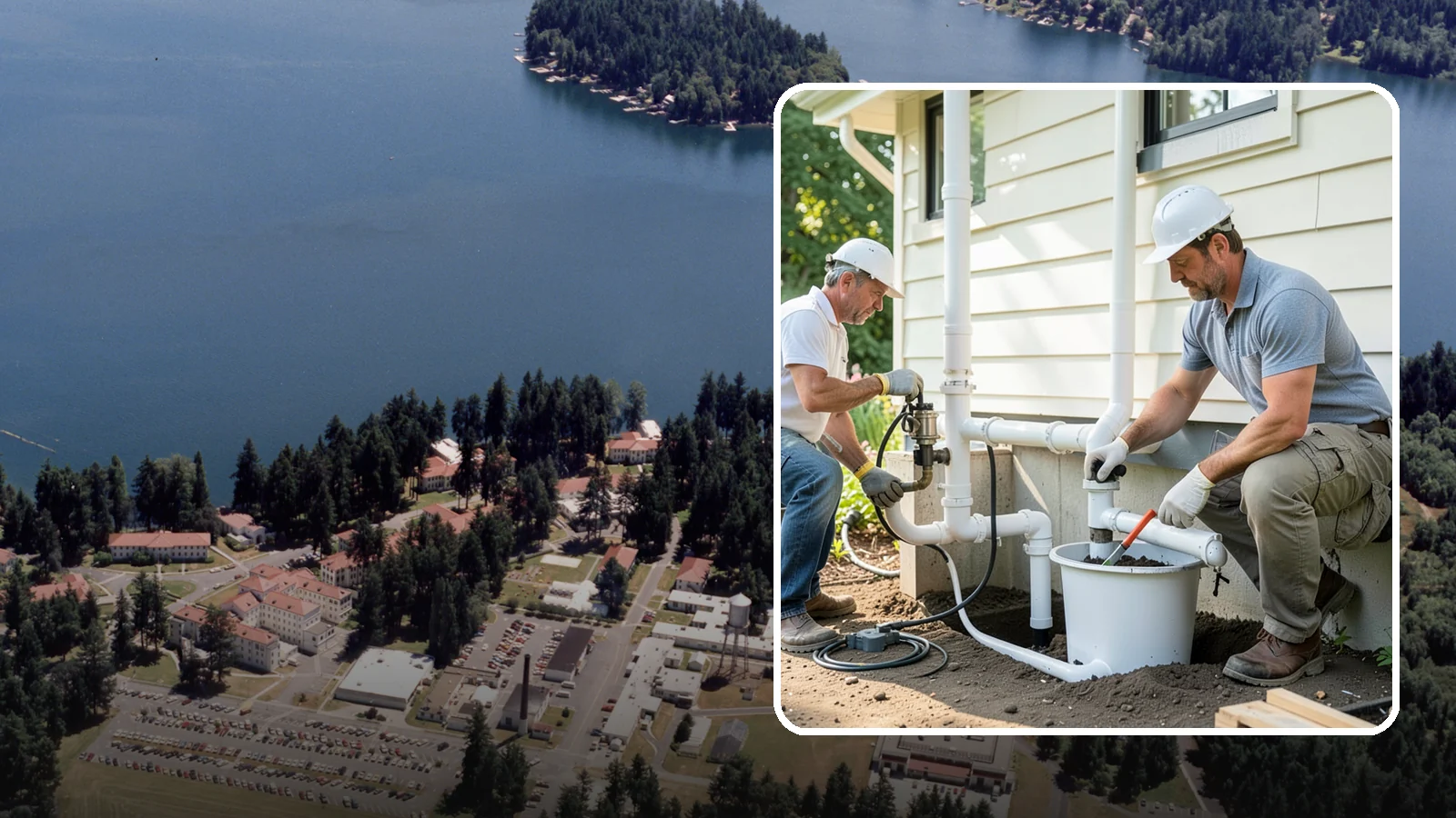 Sump Pump System Installation in Lakewood, Pierce County, WA - Setting up a basin, pump, and discharge line that automatically removes water collecting under or around your foundation.