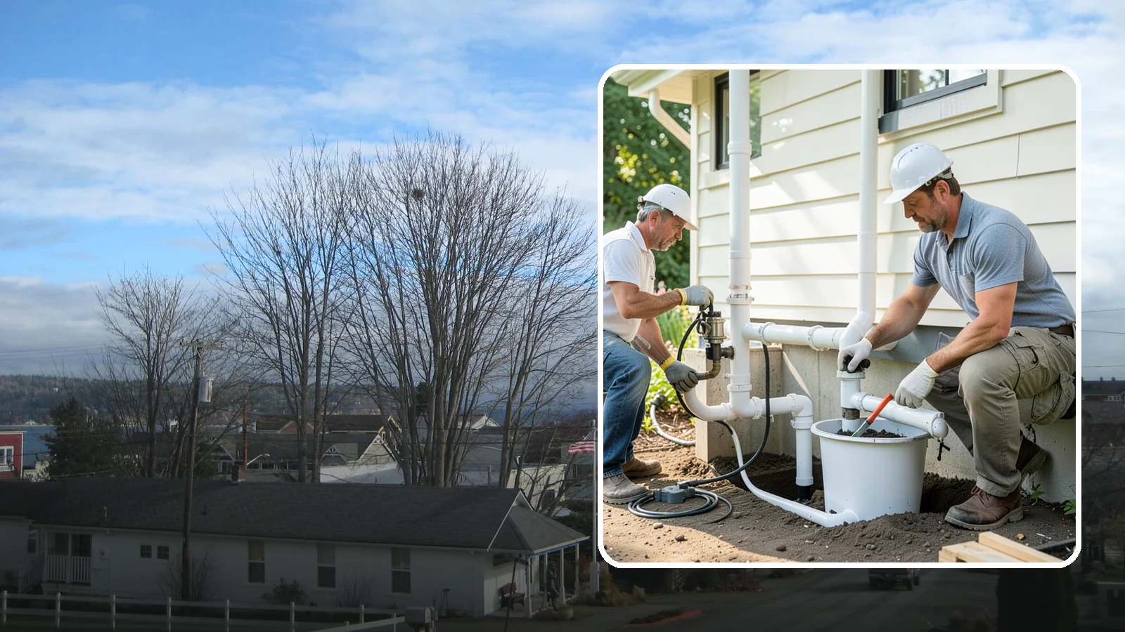 Sump Pump System Installation in Langley, Island County, WA - Setting up a basin, pump, and discharge line that automatically removes water collecting under or around your foundation.