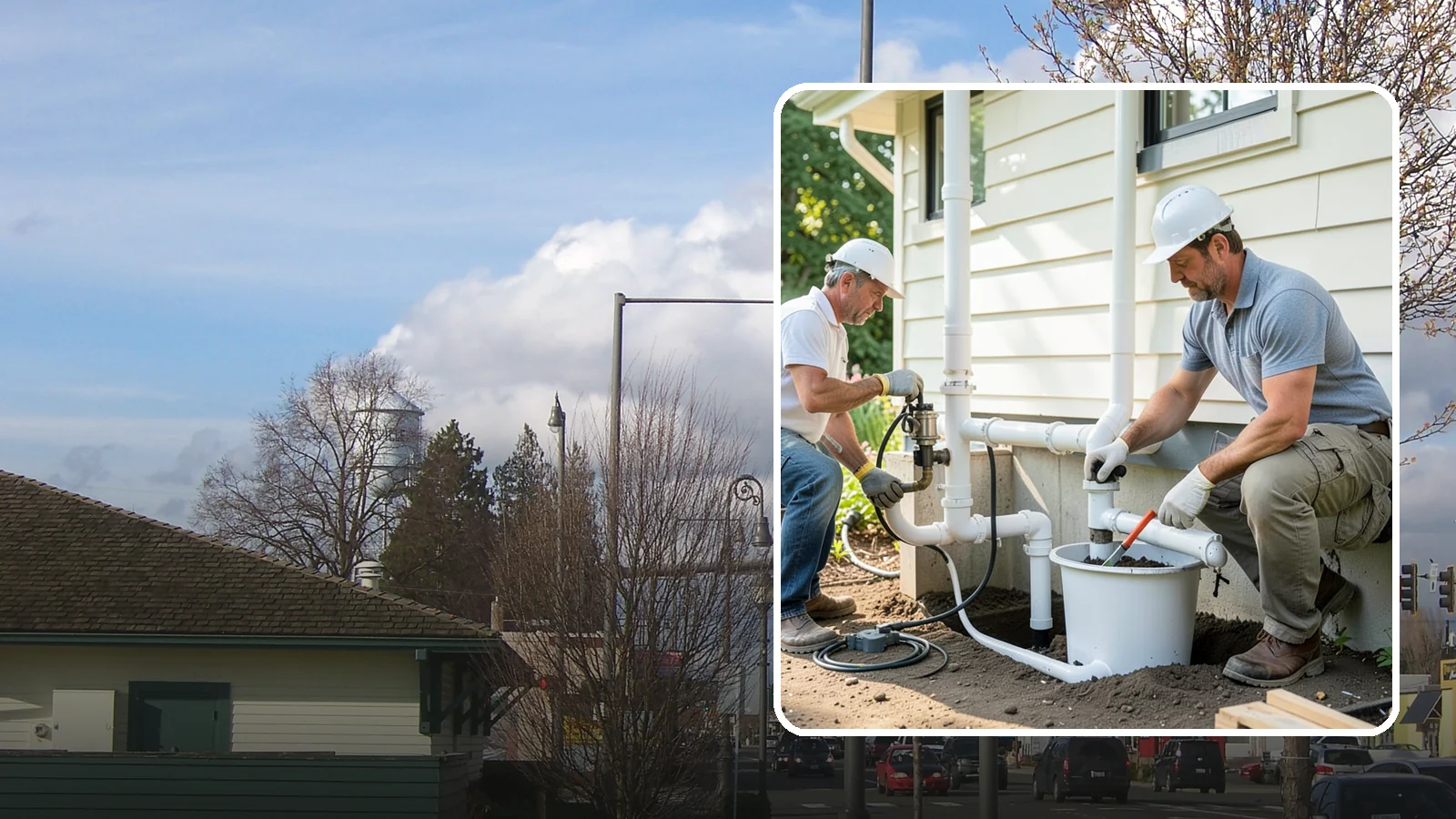Sump Pump System Installation in Marysville, Snohomish County, WA - Setting up a basin, pump, and discharge line that automatically removes water collecting under or around your foundation.