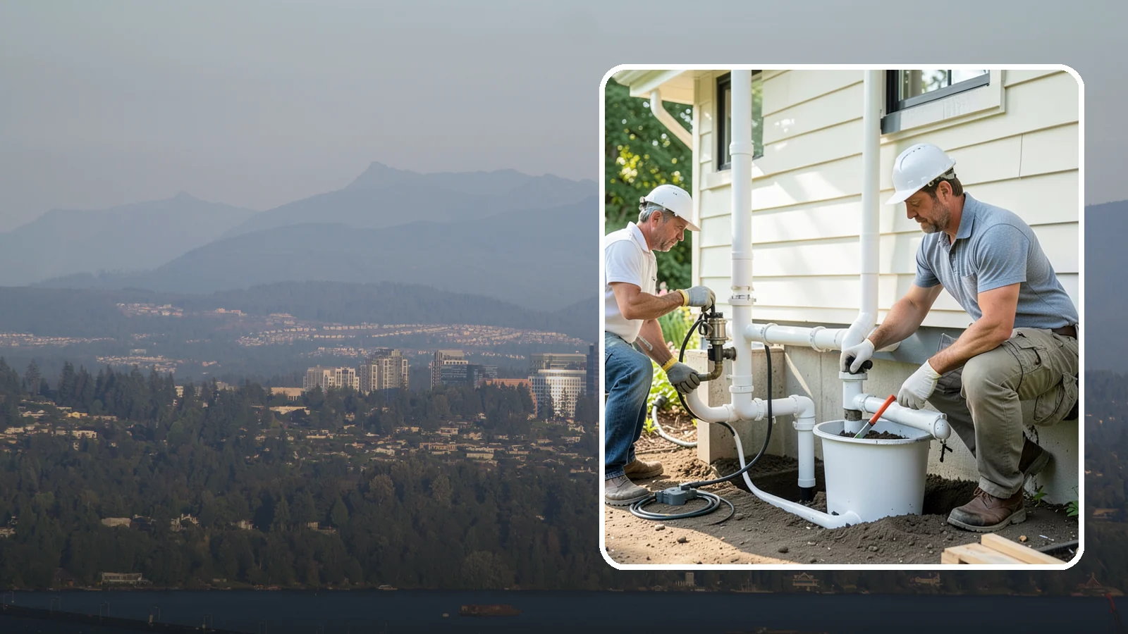 Sump Pump System Installation in Medina, King County, WA - Setting up a basin, pump, and discharge line that automatically removes water collecting under or around your foundation.