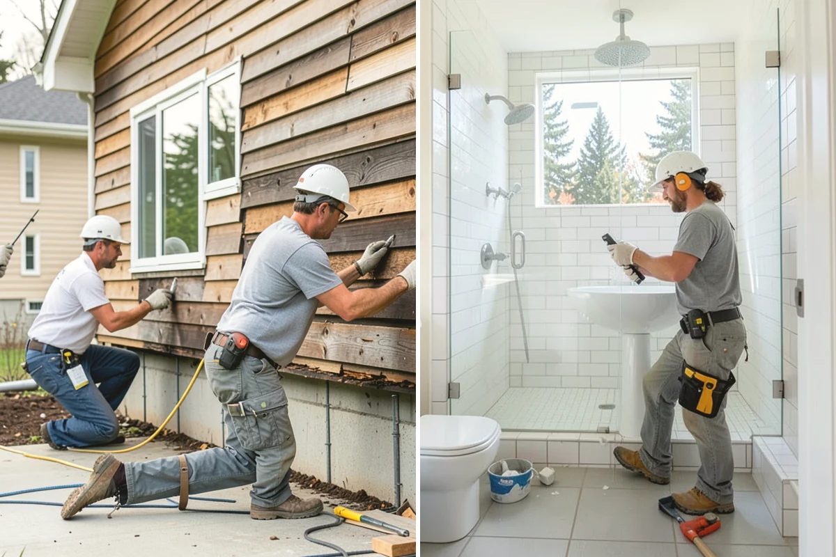 Sump Pump System Installation in Mercer Island, King County, WA - Determine the low point and dig the basin location