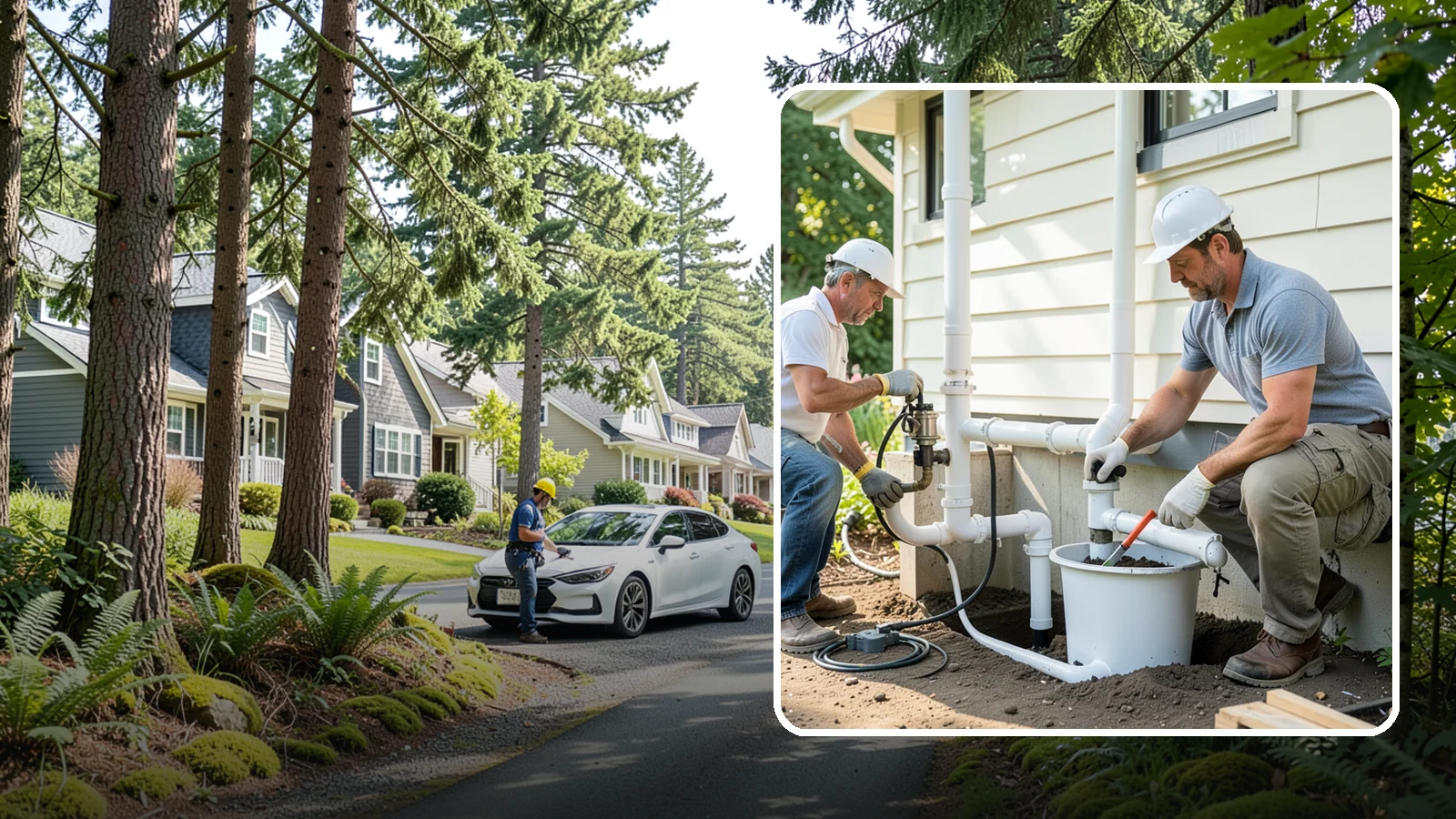 Sump Pump System Installation in Normandy Park, King County, WA - Setting up a basin, pump, and discharge line that automatically removes water collecting under or around your foundation.