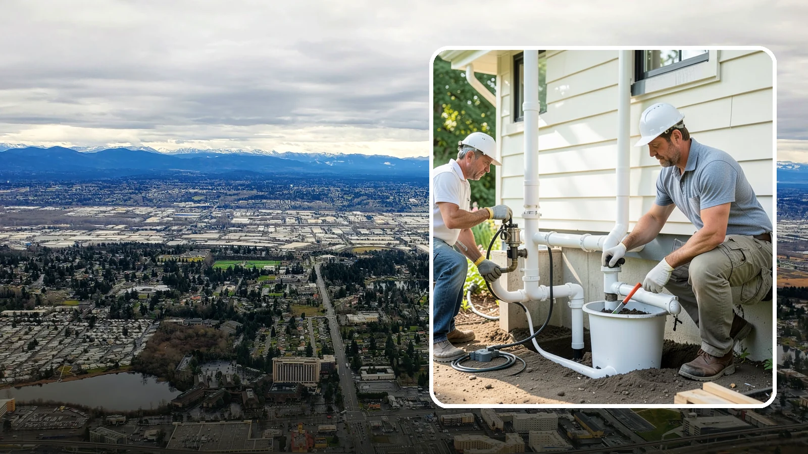 Sump Pump System Installation in SeaTac, King County, WA - Setting up a basin, pump, and discharge line that automatically removes water collecting under or around your foundation.