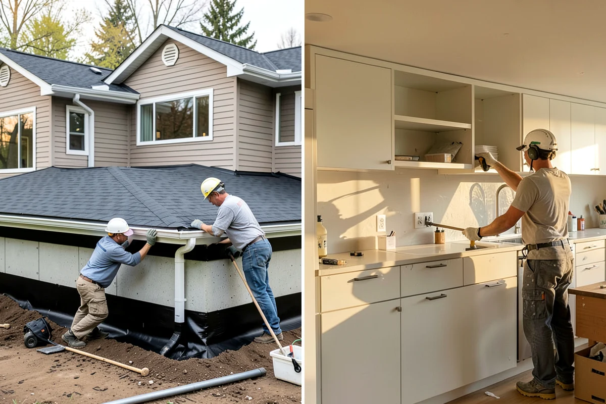 Sump Pump System Installation in Snoqualmie, King County, WA - Determine the low point and dig the basin location