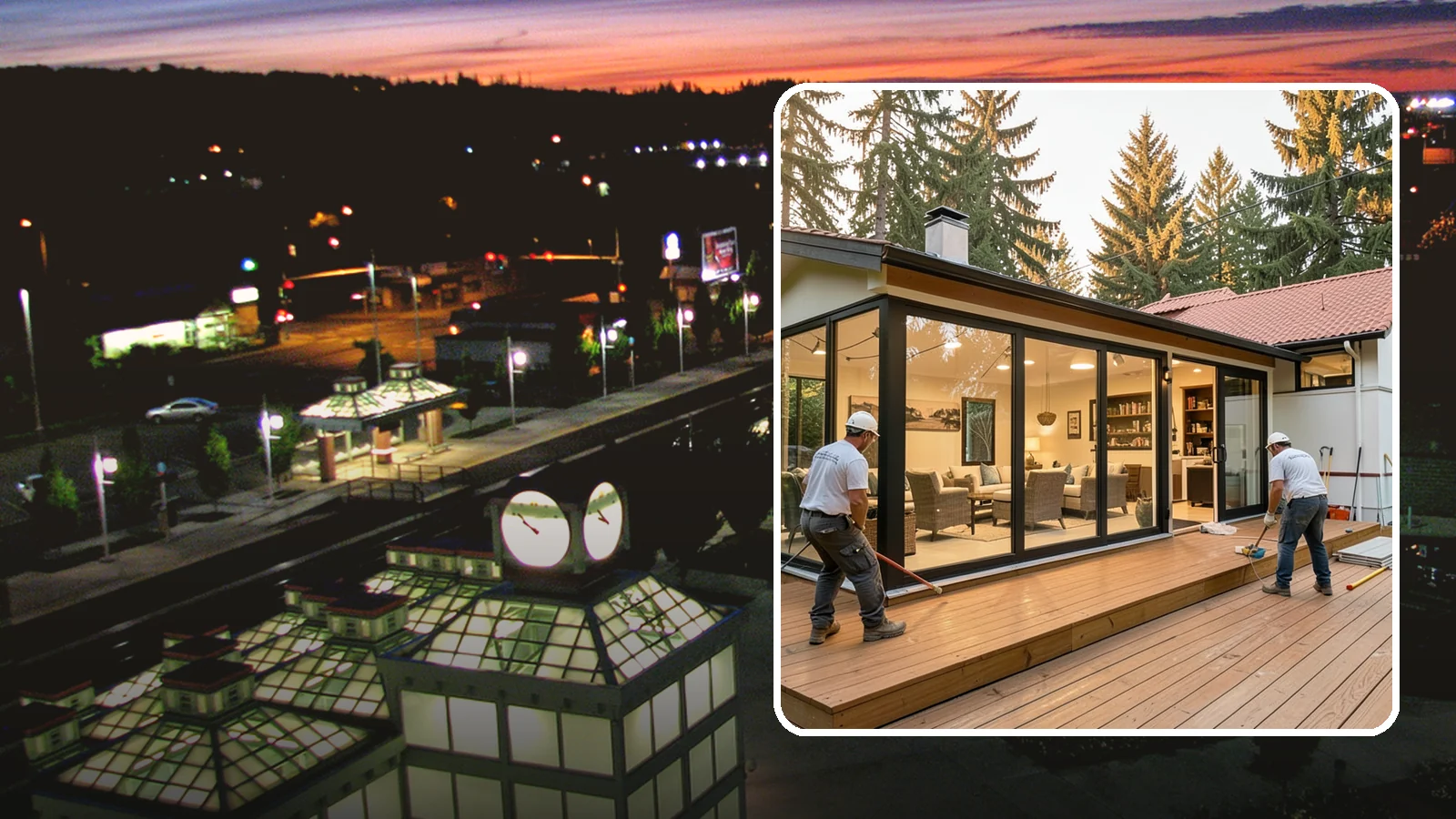 Sunroom Addition in Auburn, King County, WA - A sunroom addition creates a bright, glass-walled room that lets you enjoy the outdoors while staying dry.