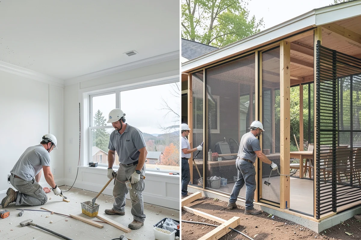 Sunroom Addition in Beaux Arts Village, King County, WA - Choose location, orientation, and glazing type