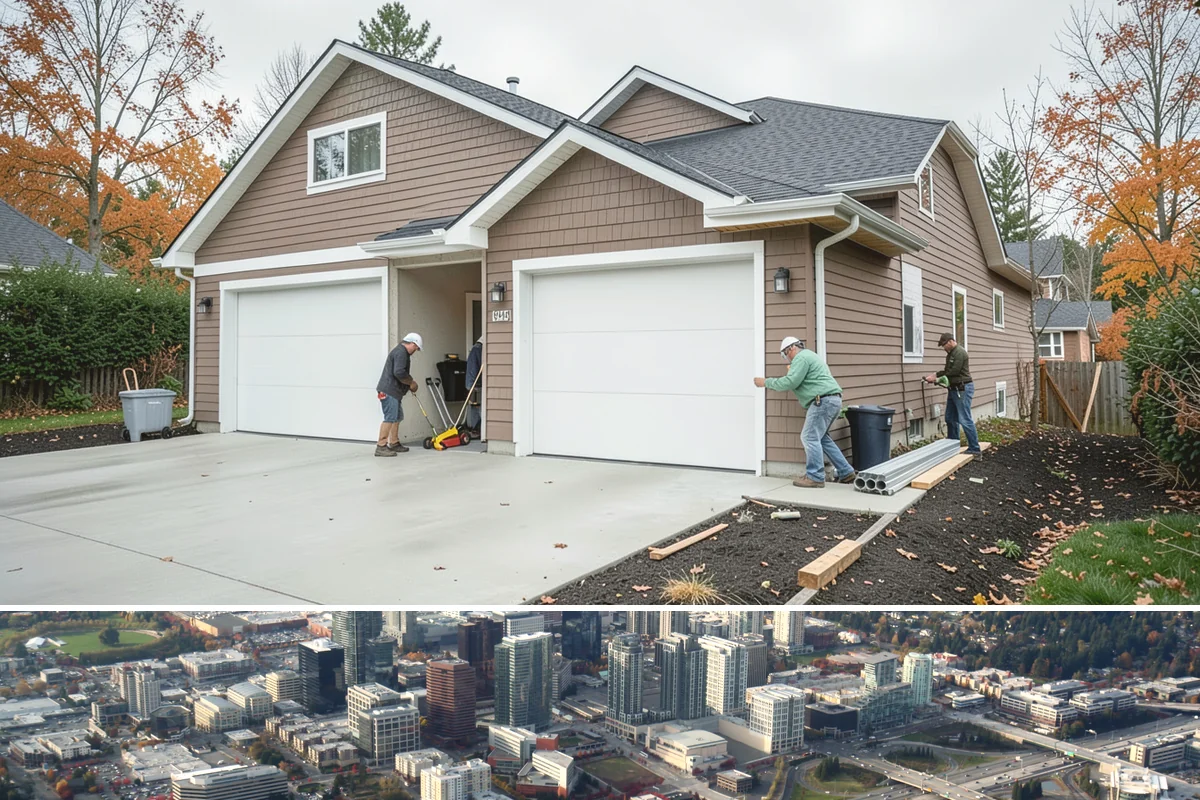 Sunroom Addition in Bellevue, King County, WA - Late spring and summer are ideal for building the enclosure so it is sealed and ready before autumn rains arrive.