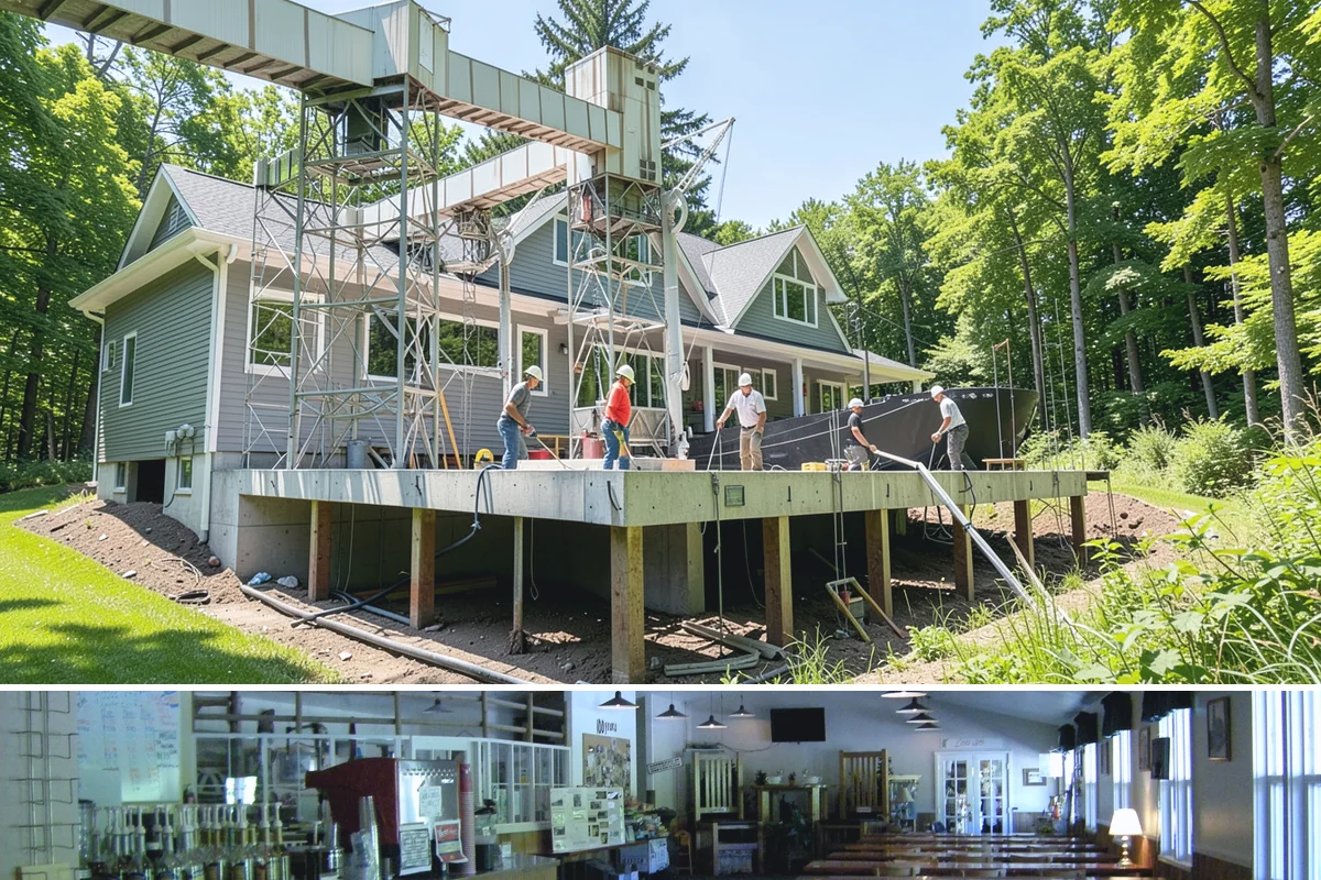 Sunroom Addition in Black Diamond, King County, WA - Late spring and summer are ideal for building the enclosure so it is sealed and ready before autumn rains arrive.