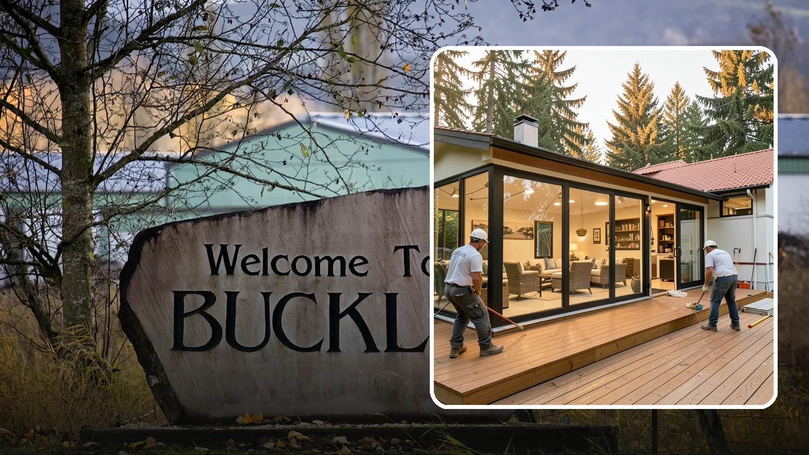 Sunroom Addition in Buckley, Pierce County, WA - A sunroom addition creates a bright, glass-walled room that lets you enjoy the outdoors while staying dry.