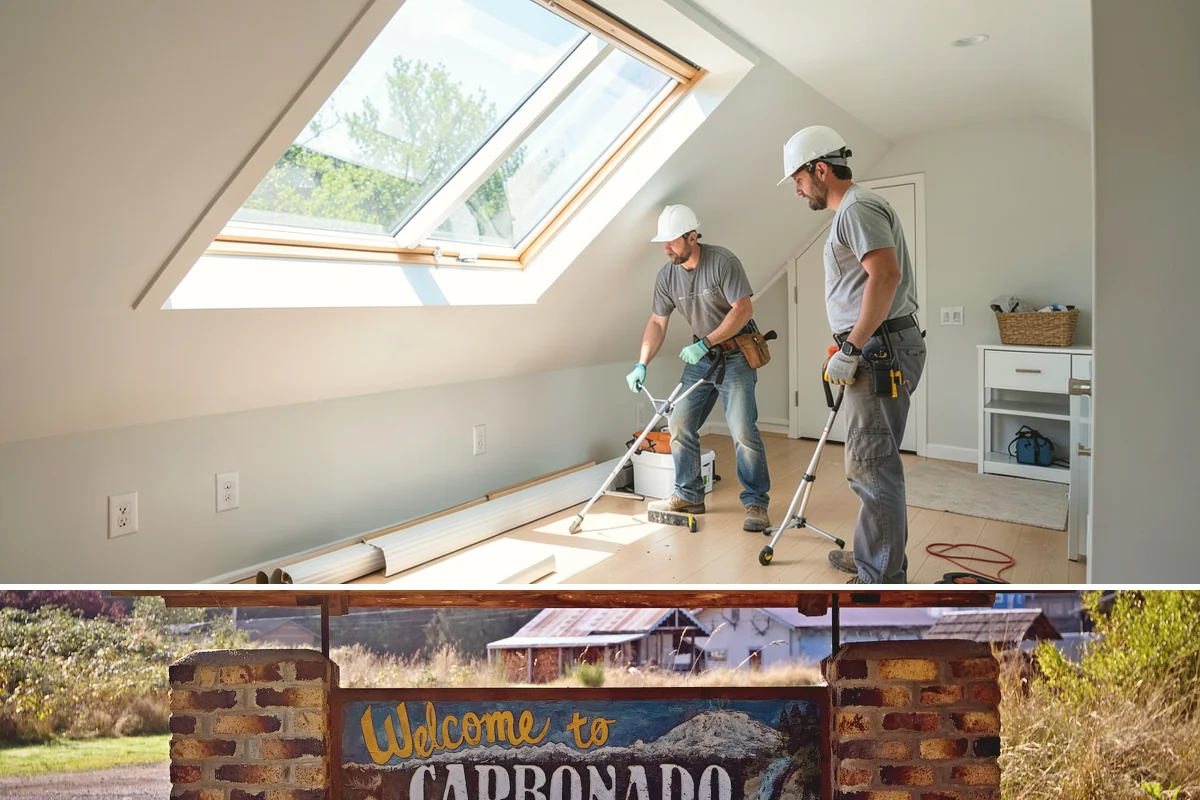 Sunroom Addition in Carbonado, Pierce County, WA - Late spring and summer are ideal for building the enclosure so it is sealed and ready before autumn rains arrive.