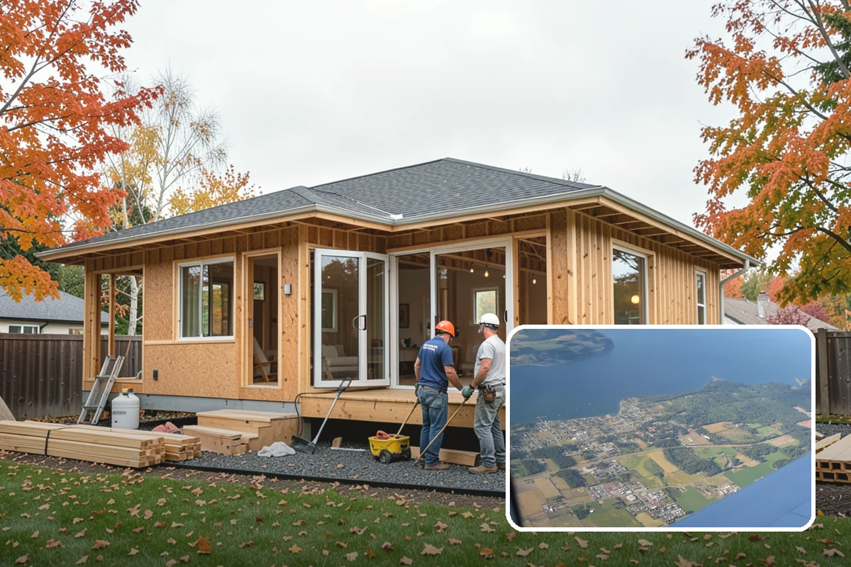 Sunroom Addition in Coupeville, Island County, WA - Maximizes natural light on gray days