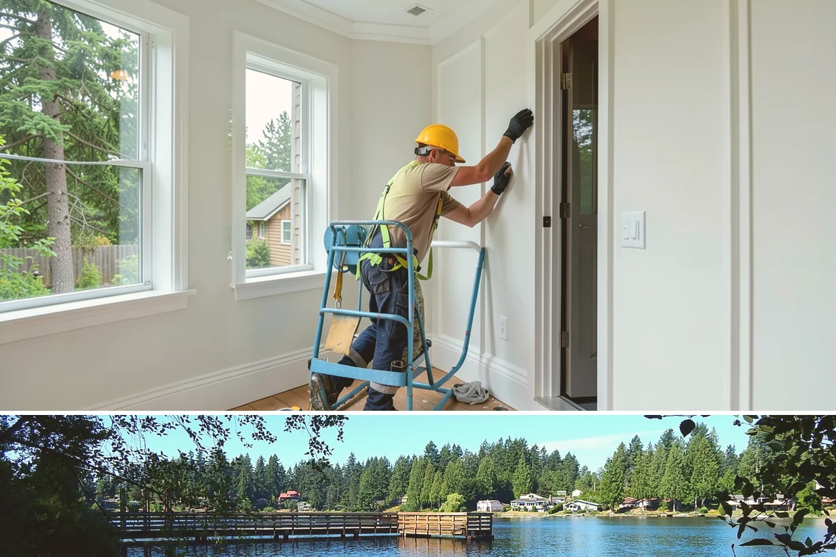 Sunroom Addition in Federal Way, King County, WA - Late spring and summer are ideal for building the enclosure so it is sealed and ready before autumn rains arrive.