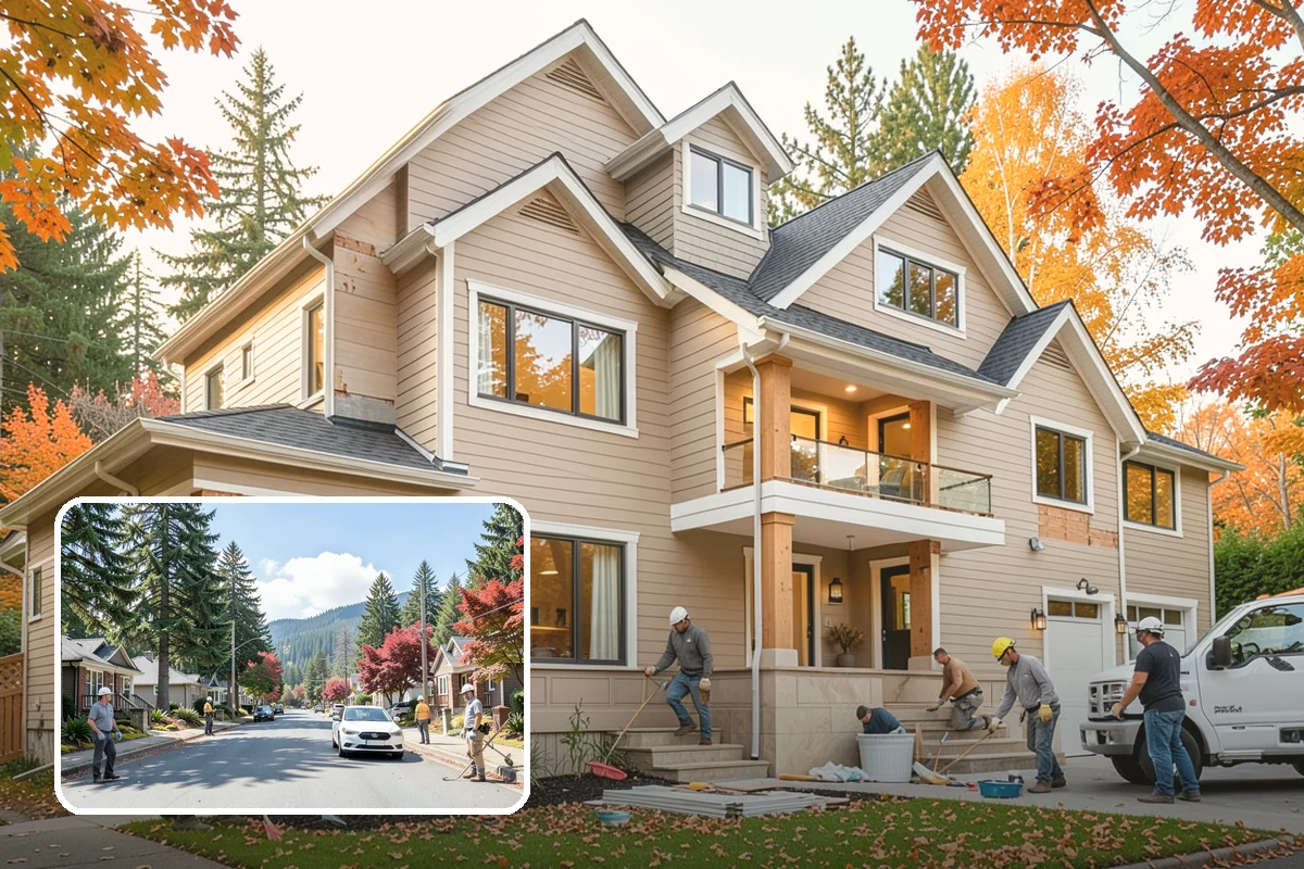 Sunroom Addition in Hunts Point, King County, WA - Maximizes natural light on gray days
