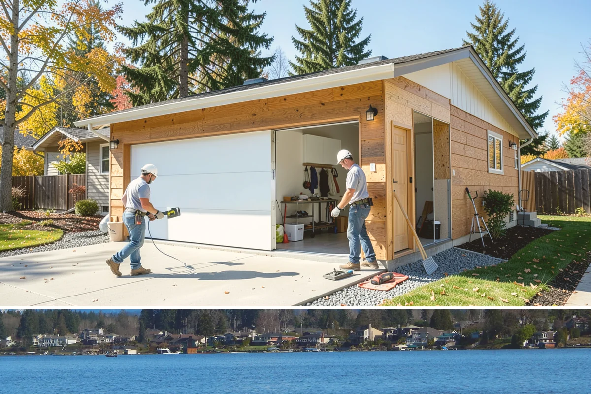 Sunroom Addition in Lake Stevens, Snohomish County, WA - Late spring and summer are ideal for building the enclosure so it is sealed and ready before autumn rains arrive.