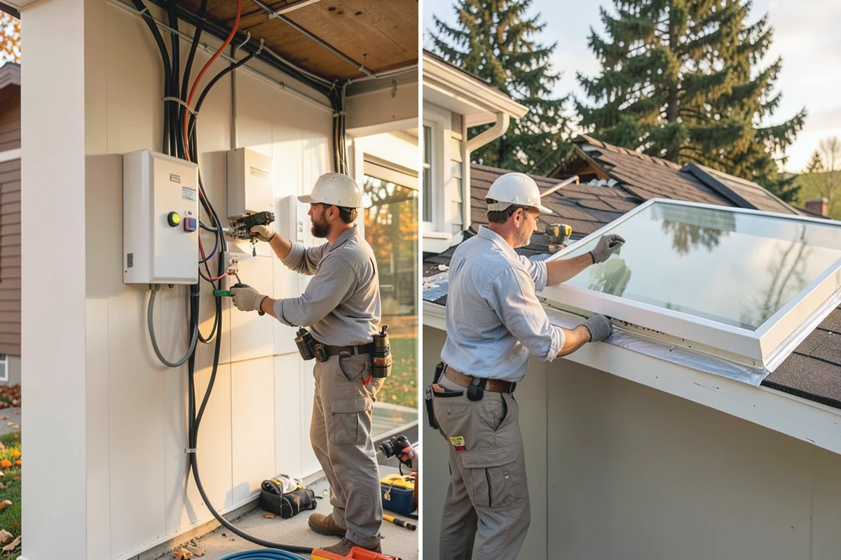 Sunroom Addition in Marysville, Snohomish County, WA - Choose location, orientation, and glazing type