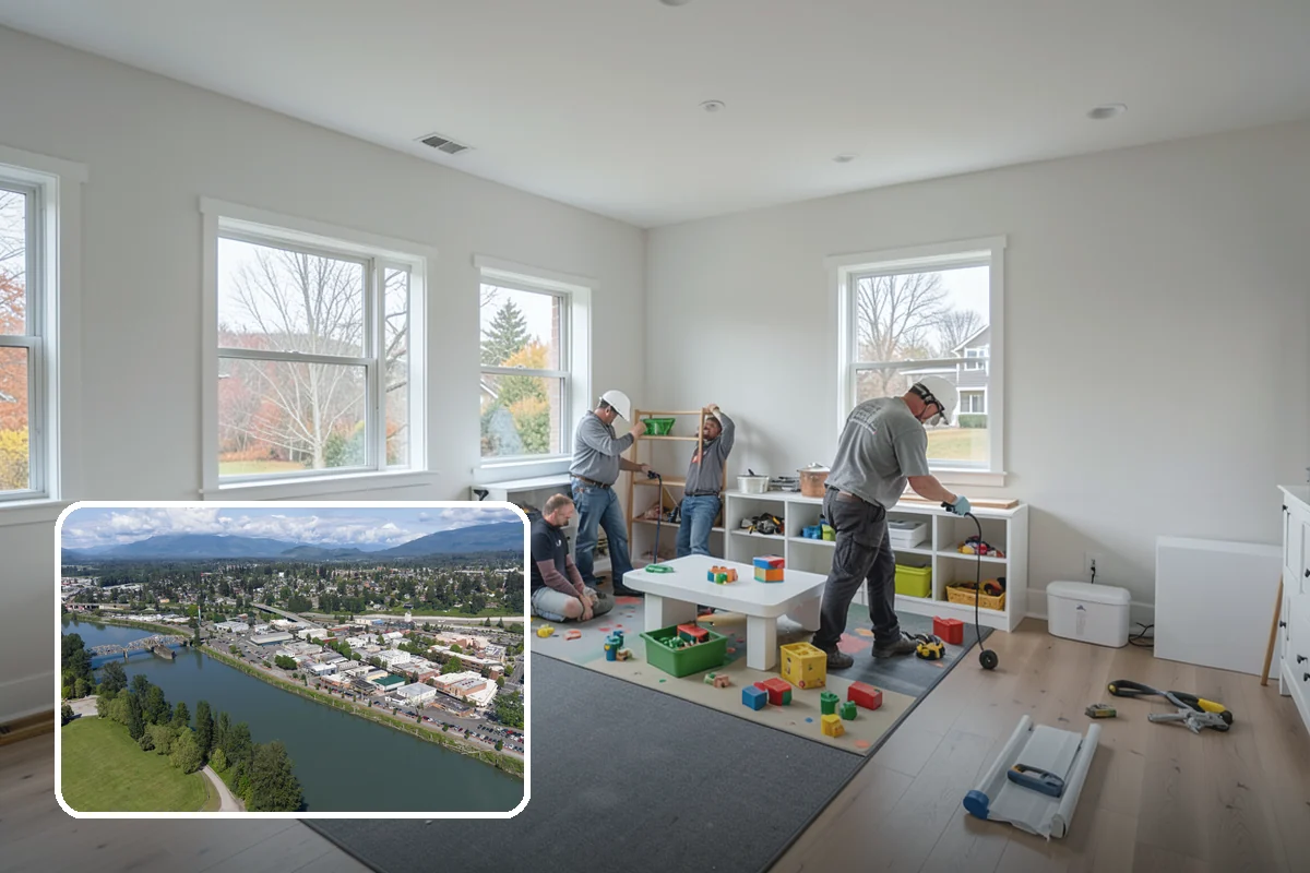 Sunroom Addition in Mount Vernon, Skagit County, WA - Maximizes natural light on gray days