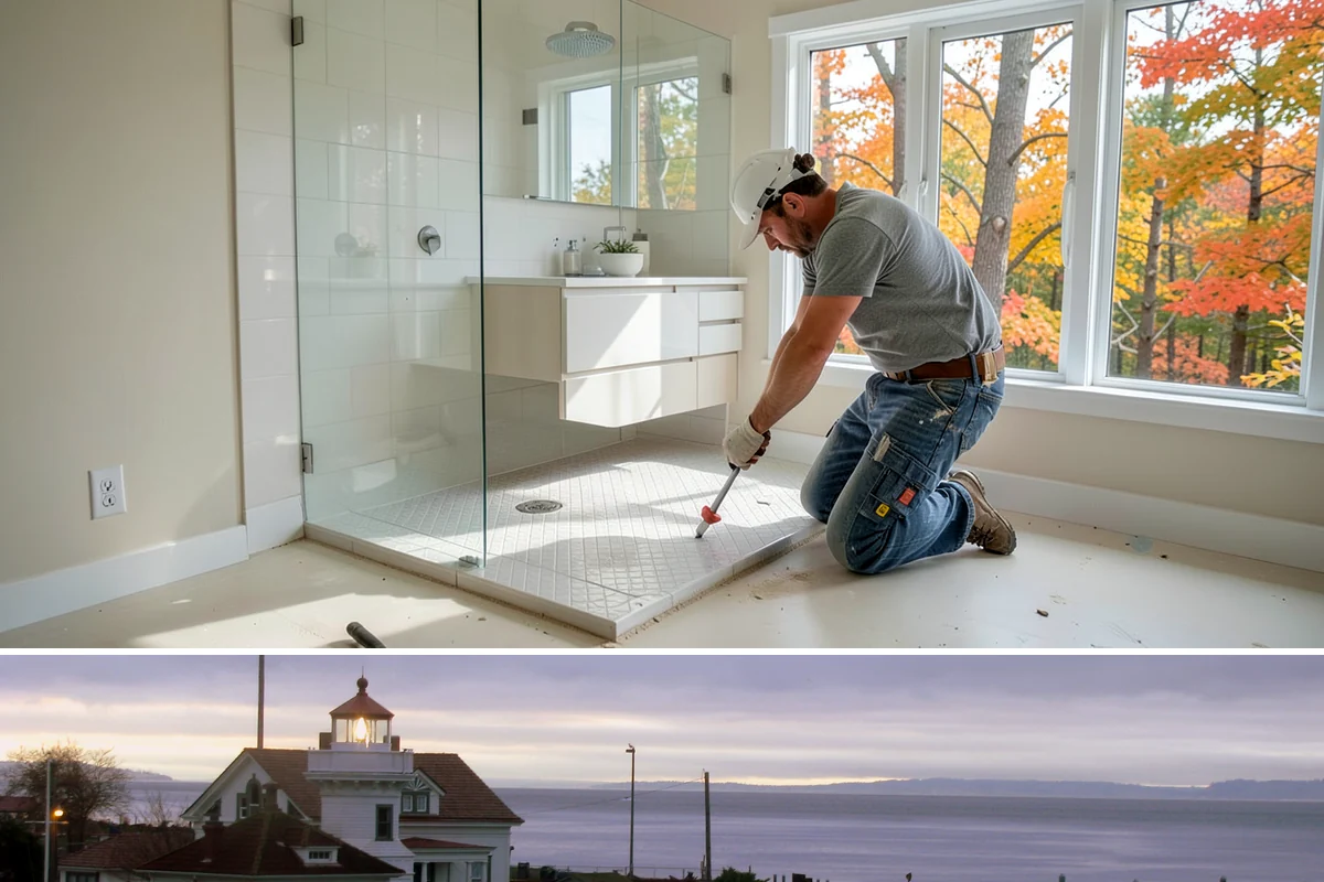 Sunroom Addition in Mukilteo, Snohomish County, WA - Late spring and summer are ideal for building the enclosure so it is sealed and ready before autumn rains arrive.