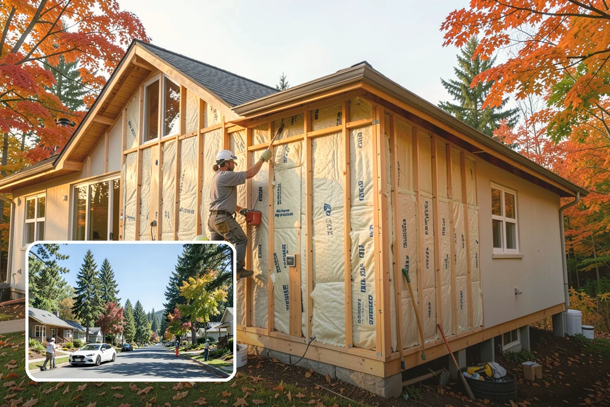 Sunroom Addition in Orting, Pierce County, WA - Maximizes natural light on gray days