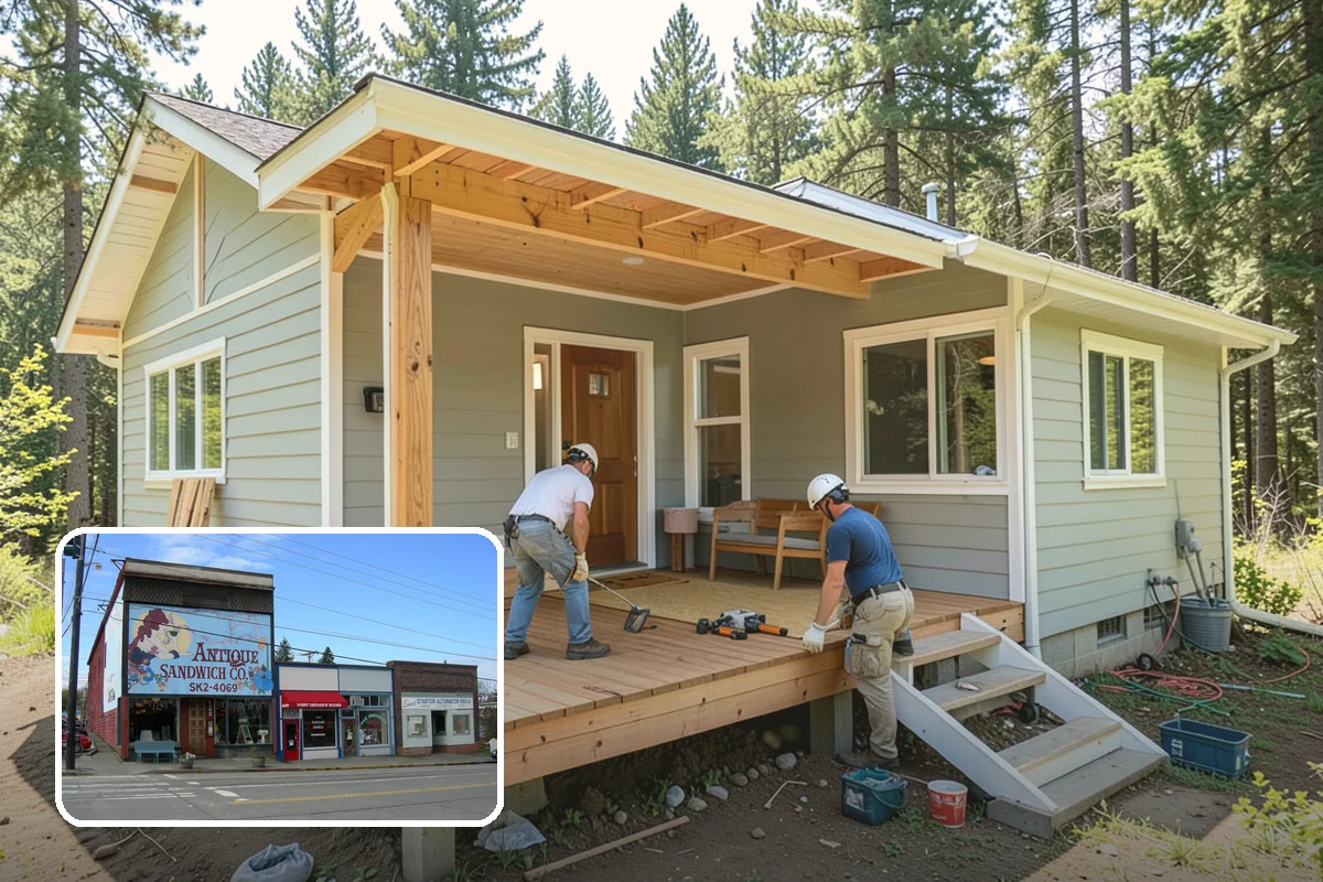 Sunroom Addition in Ruston, Pierce County, WA - Maximizes natural light on gray days