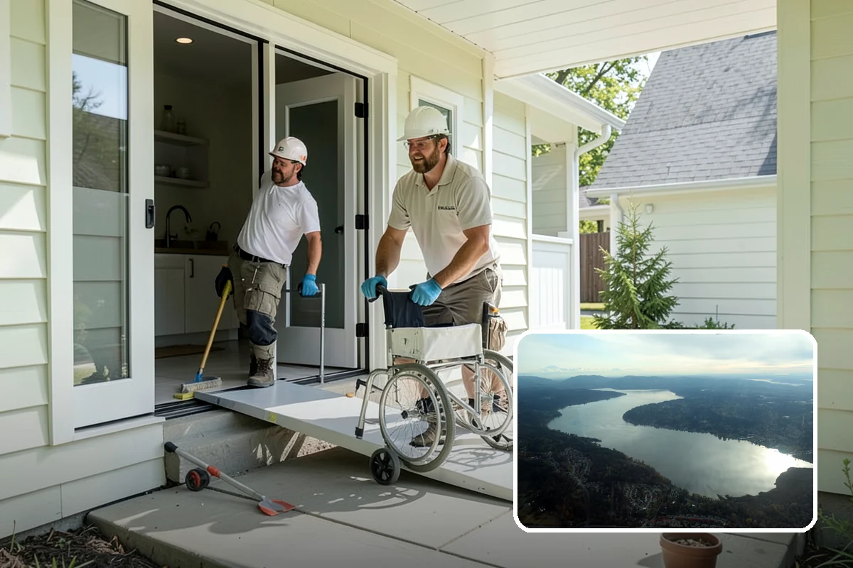 Sunroom Addition in Sammamish, King County, WA - Maximizes natural light on gray days