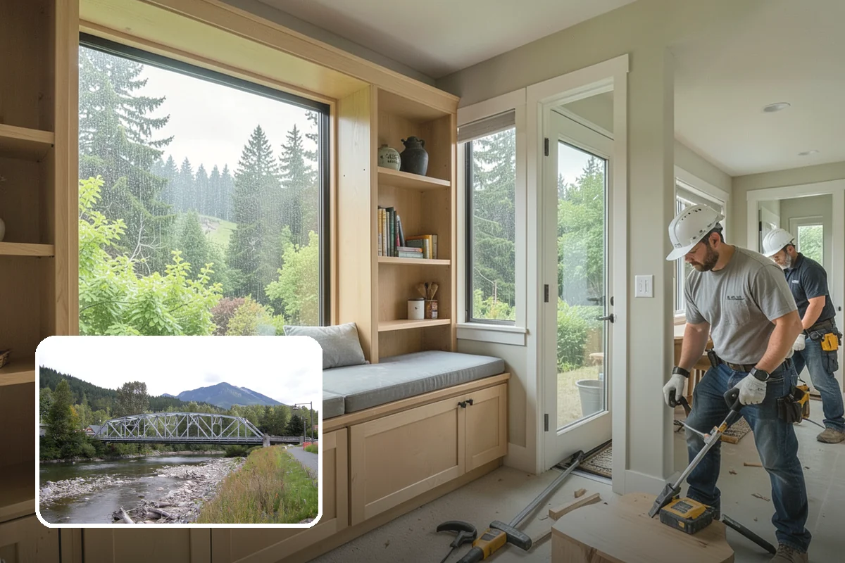 Sunroom Addition in Skykomish, King County, WA - Maximizes natural light on gray days