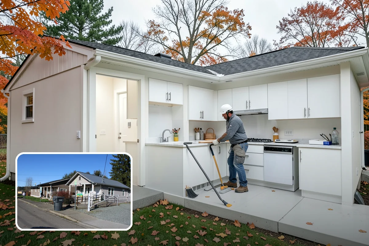 Sunroom Addition in South Prairie, Pierce County, WA - Maximizes natural light on gray days