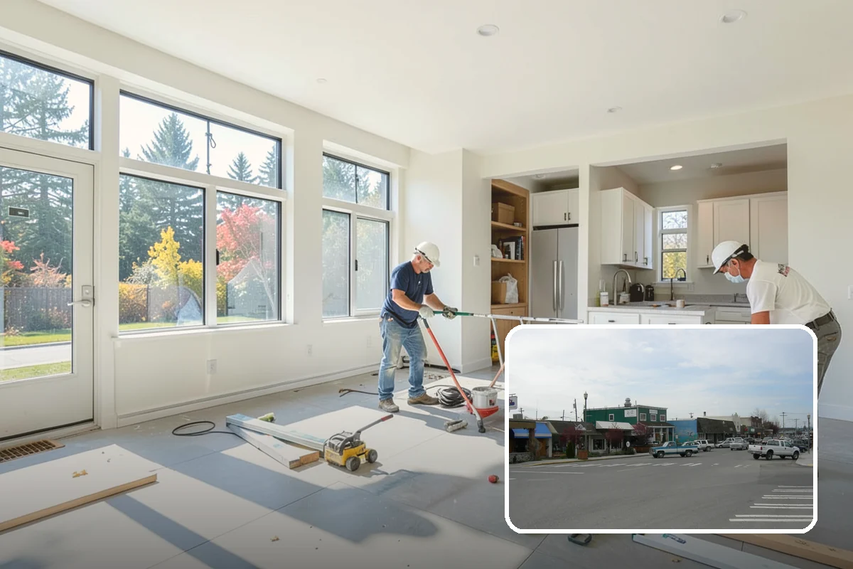 Sunroom Addition in Stanwood, Snohomish County, WA - Maximizes natural light on gray days