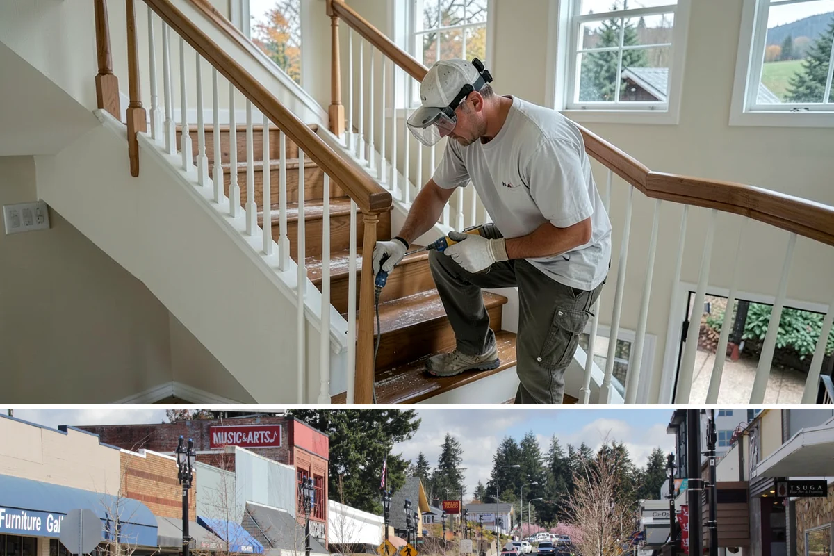 Sunroom Construction in Bothell, King County, WA - Building in the drier months lets us open the wall to your home and close in the new structure without weather delays.