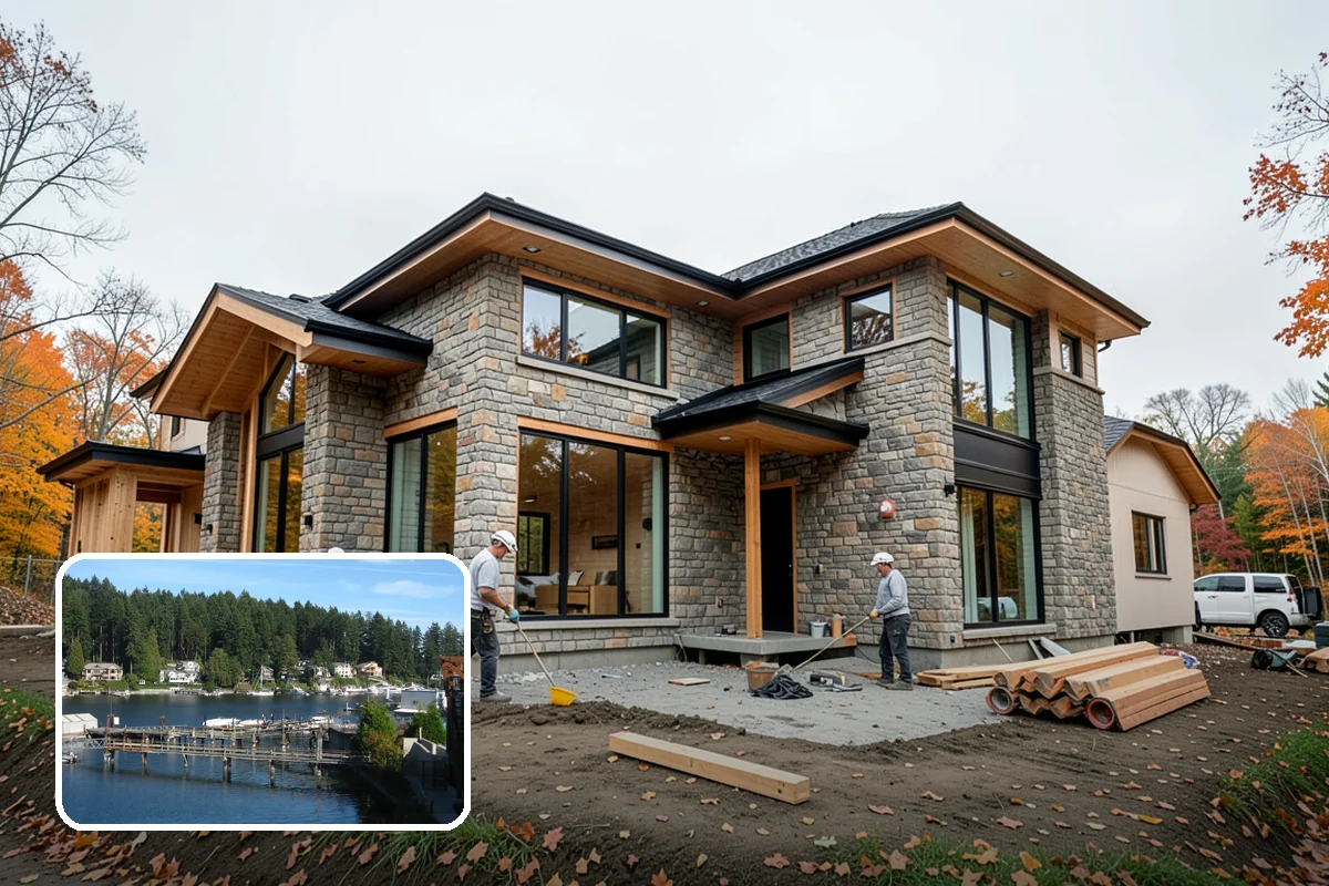 Sunroom Construction in Gig Harbor, Pierce County, WA - Abundant natural light on cloudy PNW days